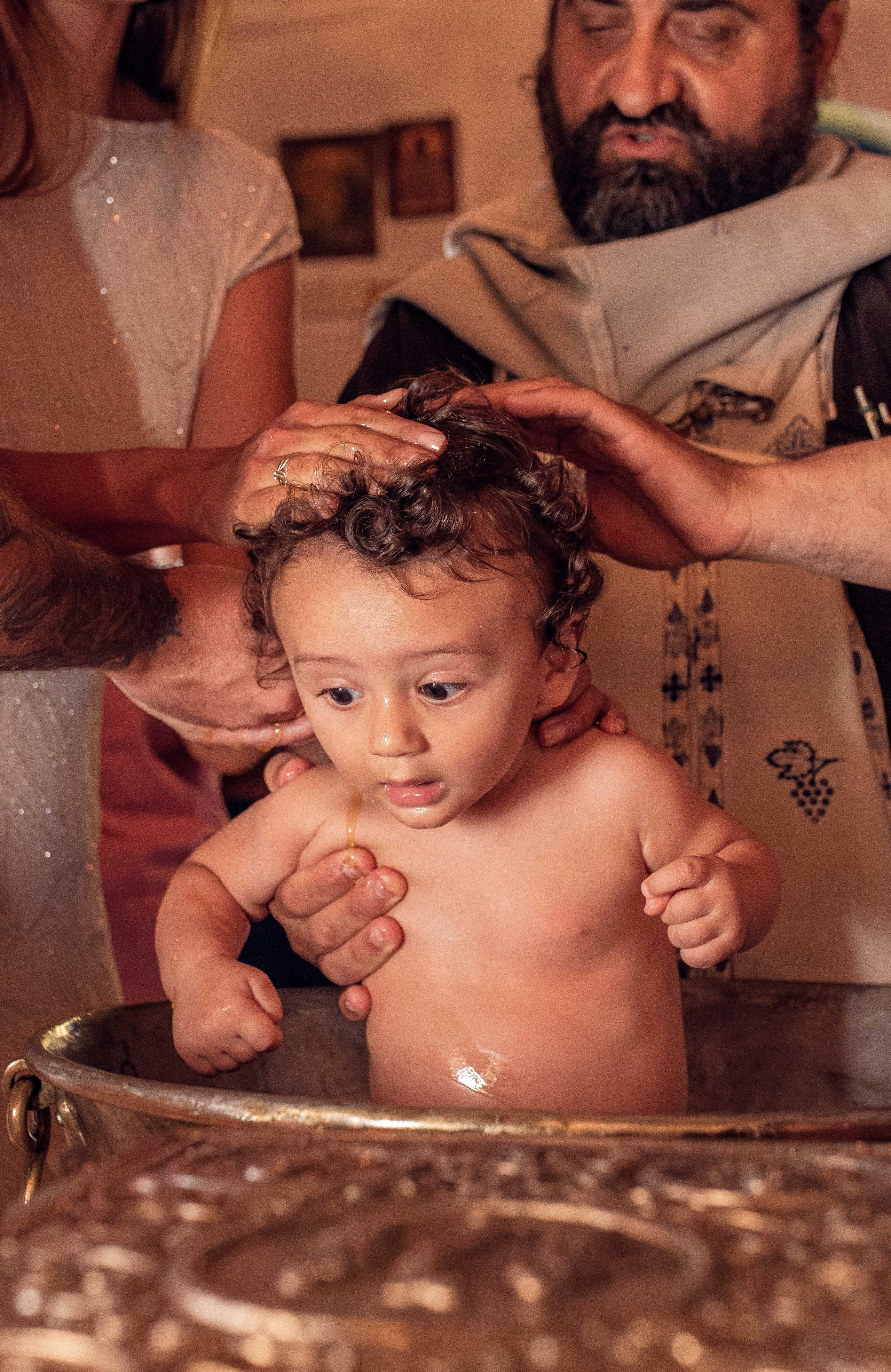 Baptism. Family Photographer in Greece