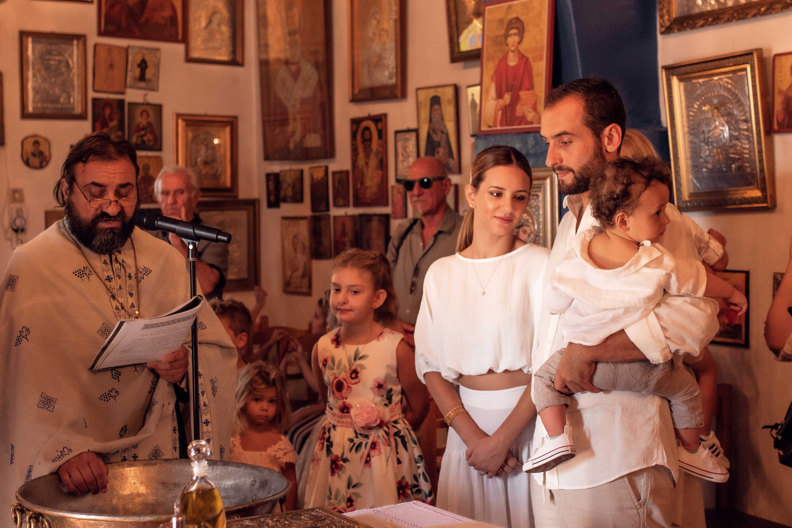 Baptism. Family Photographer in Greece
