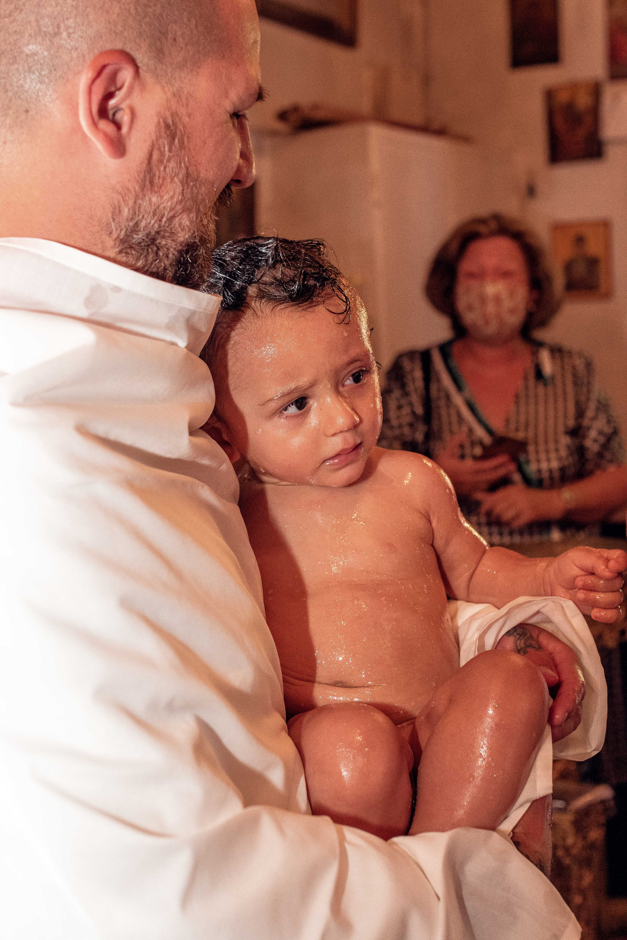 Baptism. Family Photographer in Greece