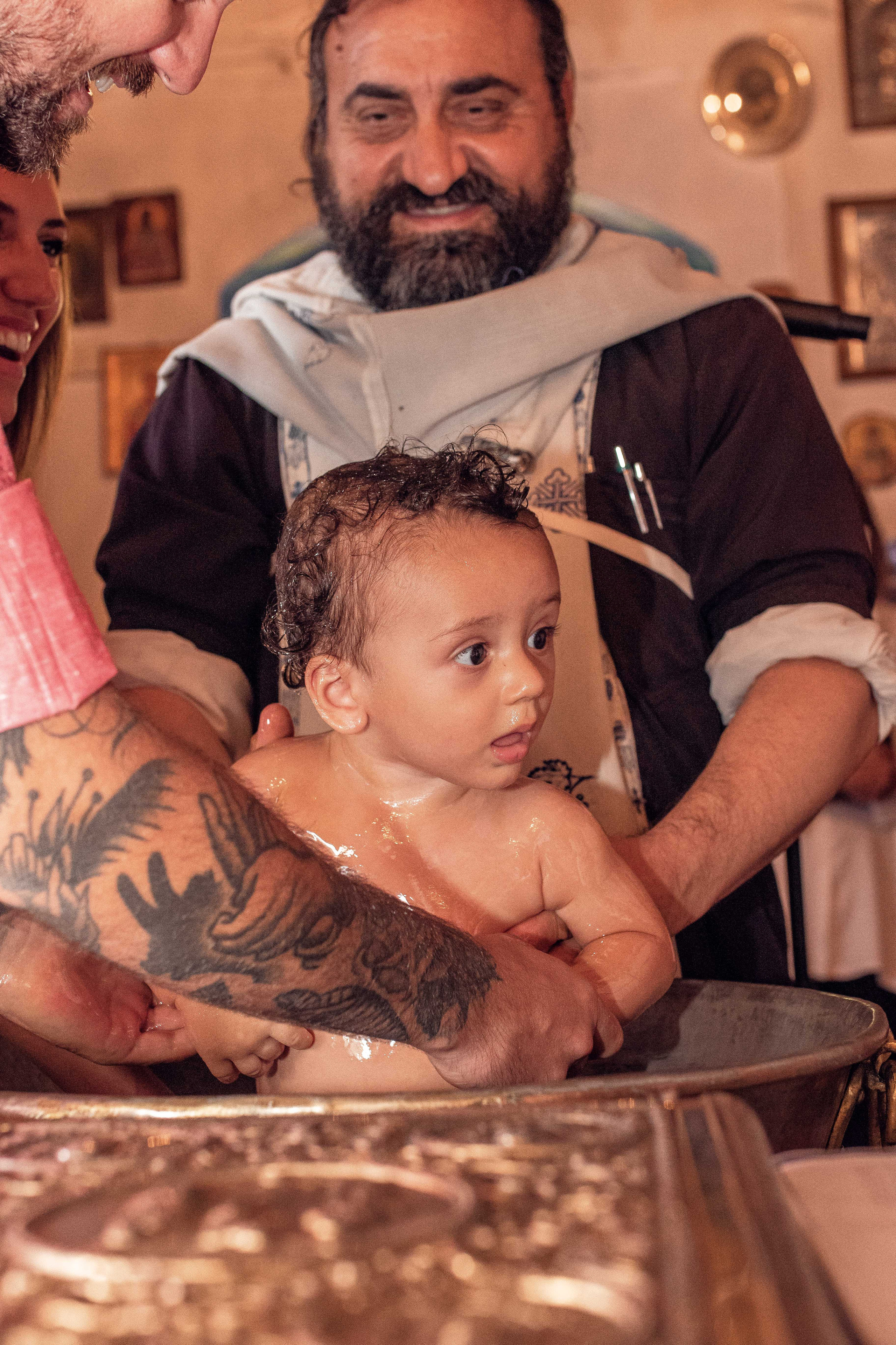 Baptism. Family Photographer in Greece