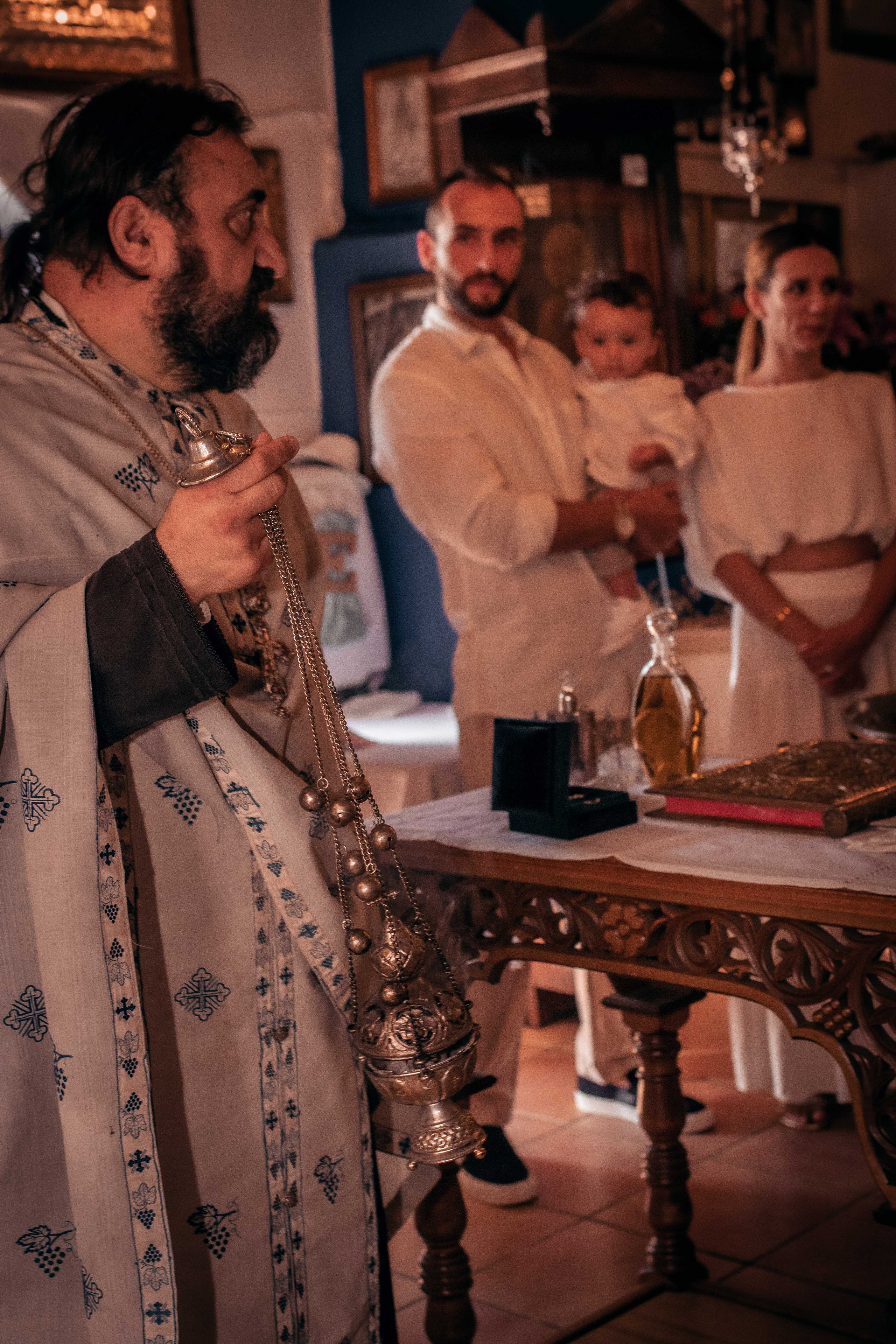 Baptism. Family Photographer in Greece