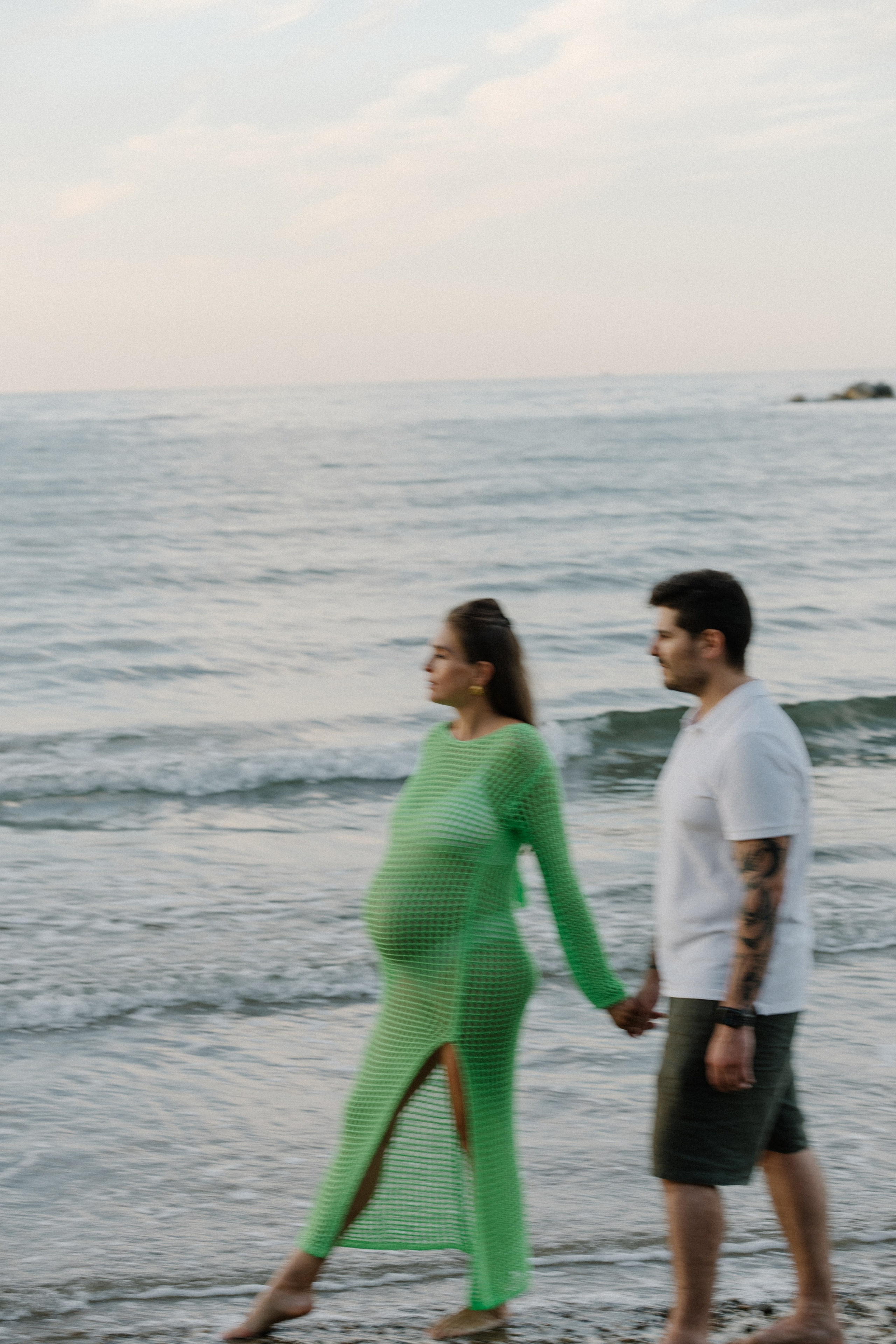 In dolce attesa. Fotografa Rimini