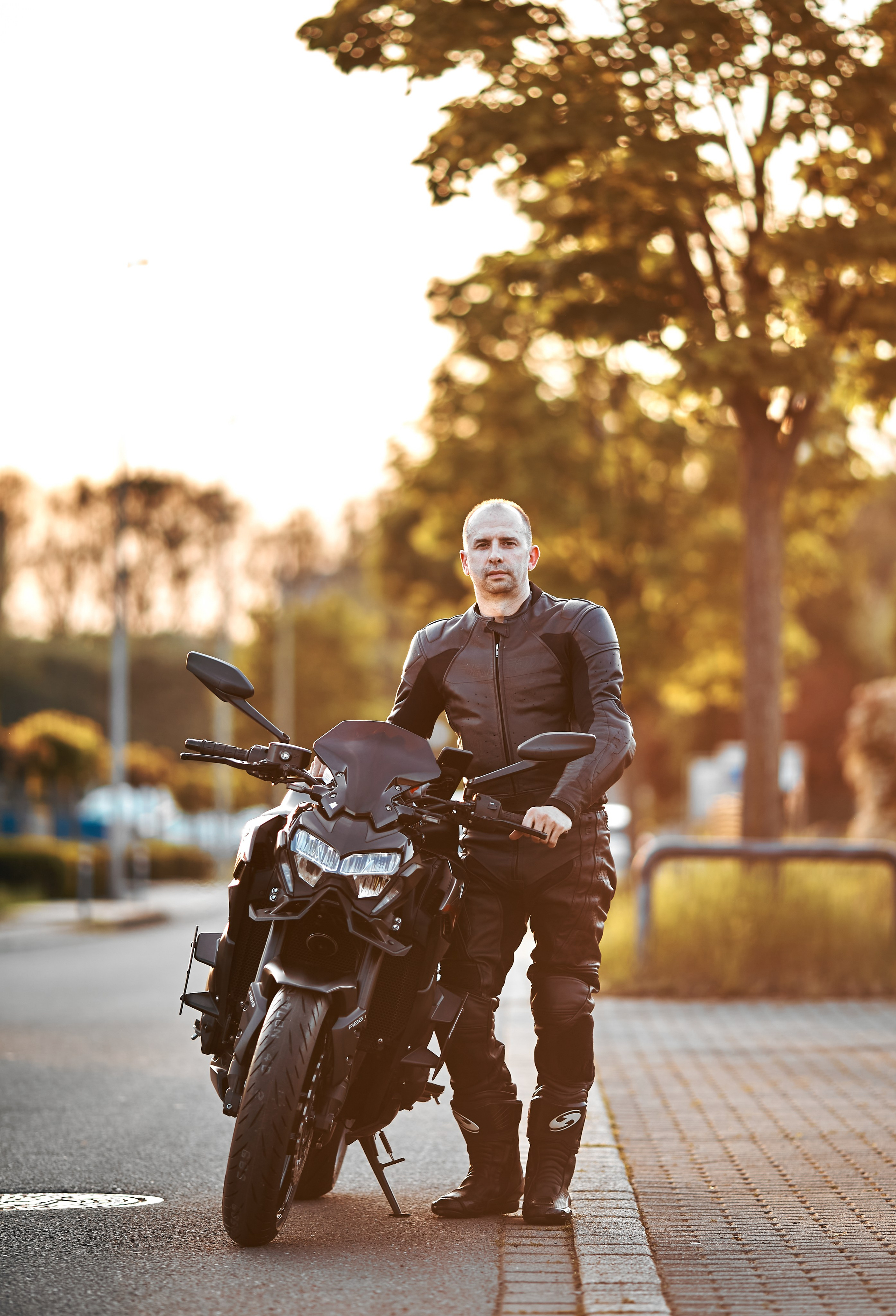 Motorrad-Fotoshooting. Neugeborenen, Kinder, Familie Fotografin Oberhausen NRW Marina Lykov