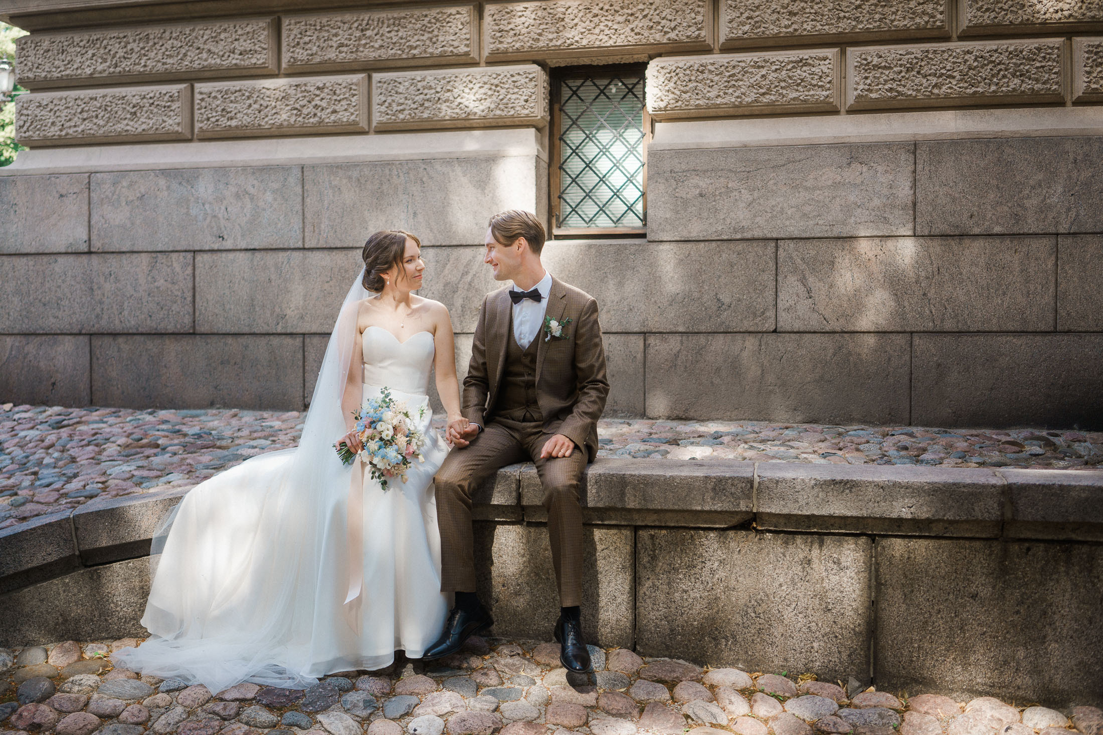 Anna&Topias, hääkuvaus Tuomiokirkon kappeli