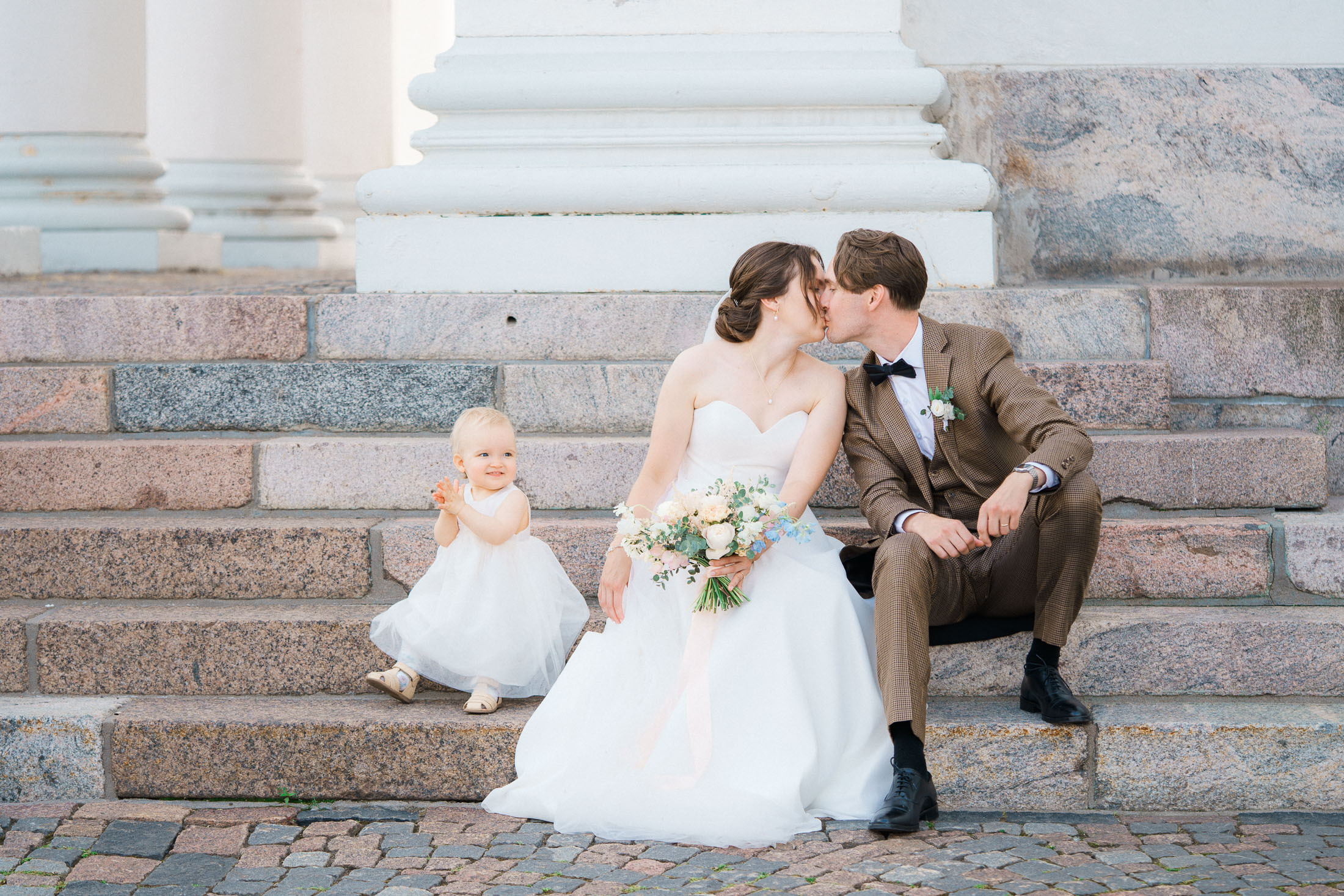 Anna&Topias, hääkuvaus Tuomiokirkon kappeli