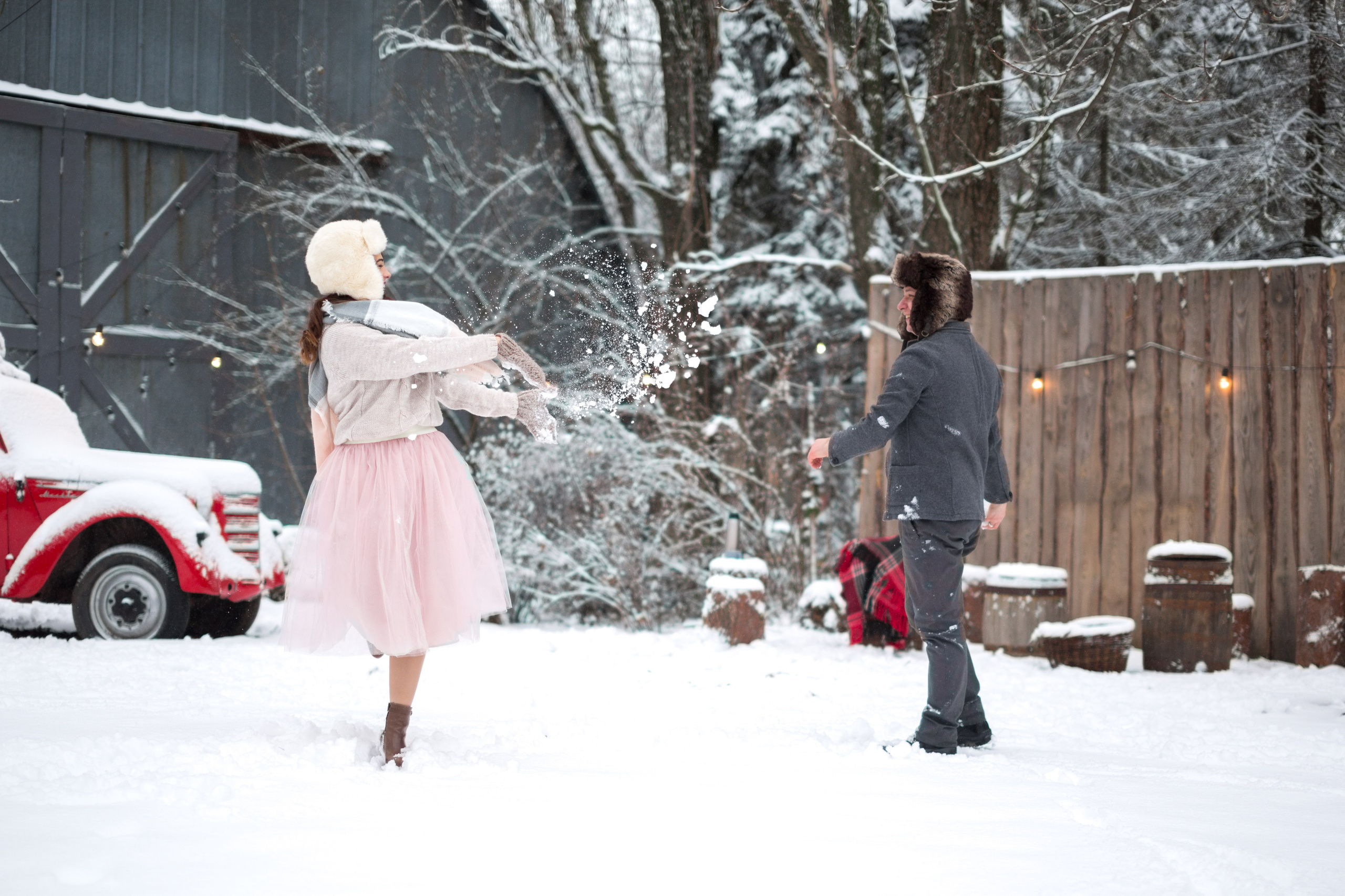 Winter Love. Wedding and Family Photograph