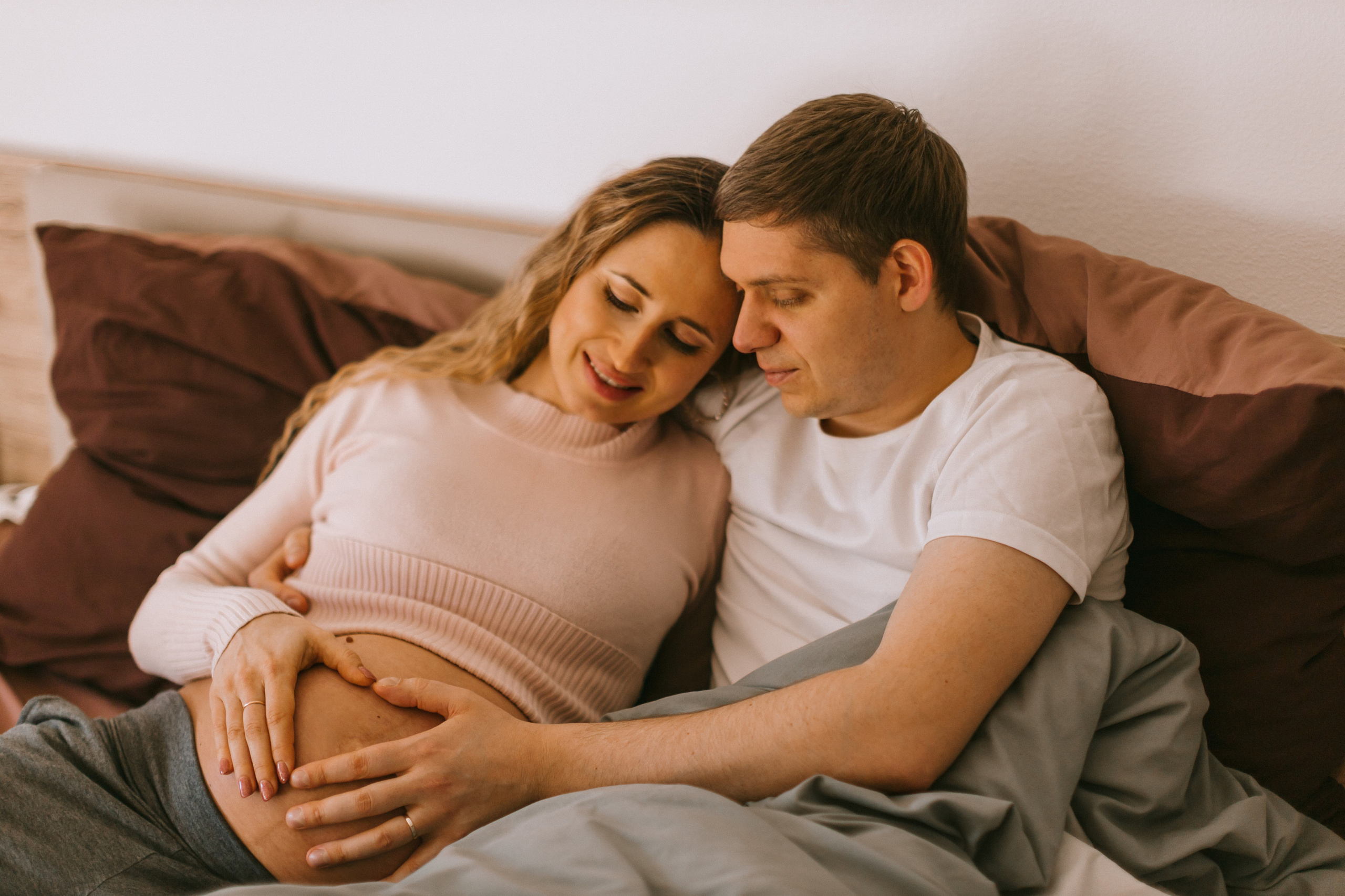 Домашняя фотосесиия беременности. Фотограф в Германии — Мария Чистякова