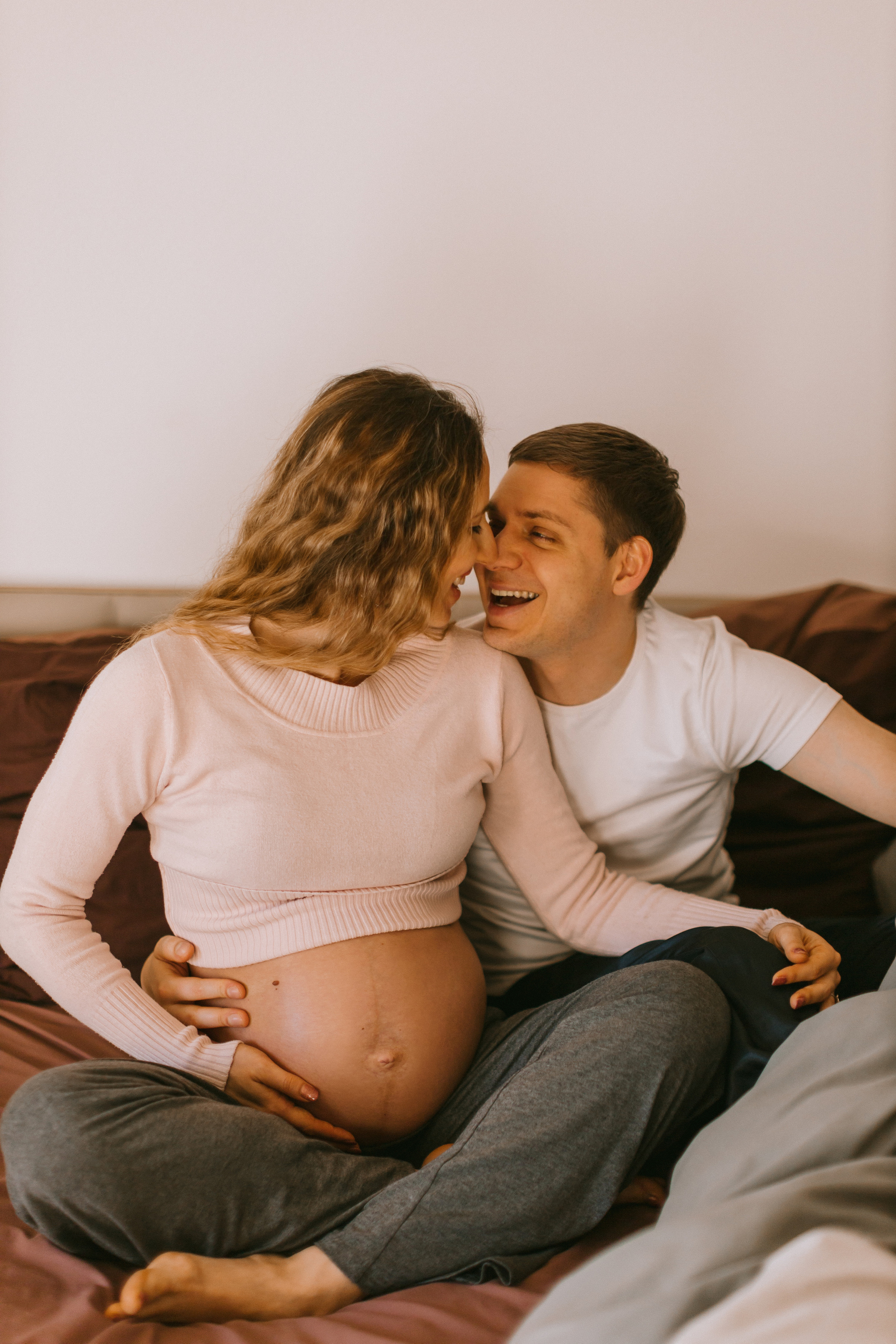 Домашняя фотосесиия беременности. Фотограф в Германии — Мария Чистякова