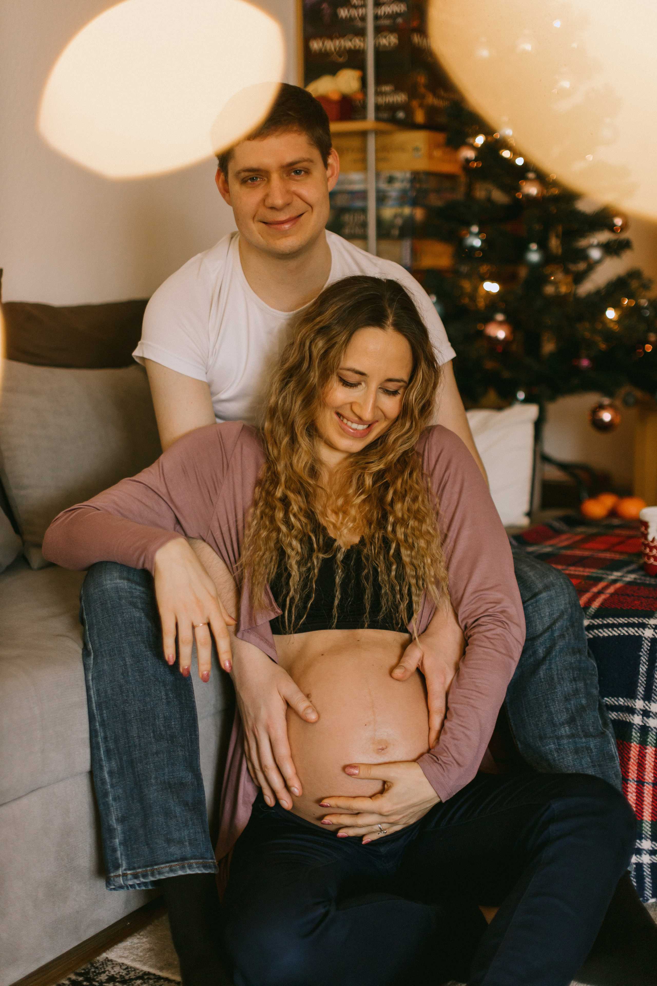 Домашняя фотосесиия беременности. Фотограф в Германии — Мария Чистякова