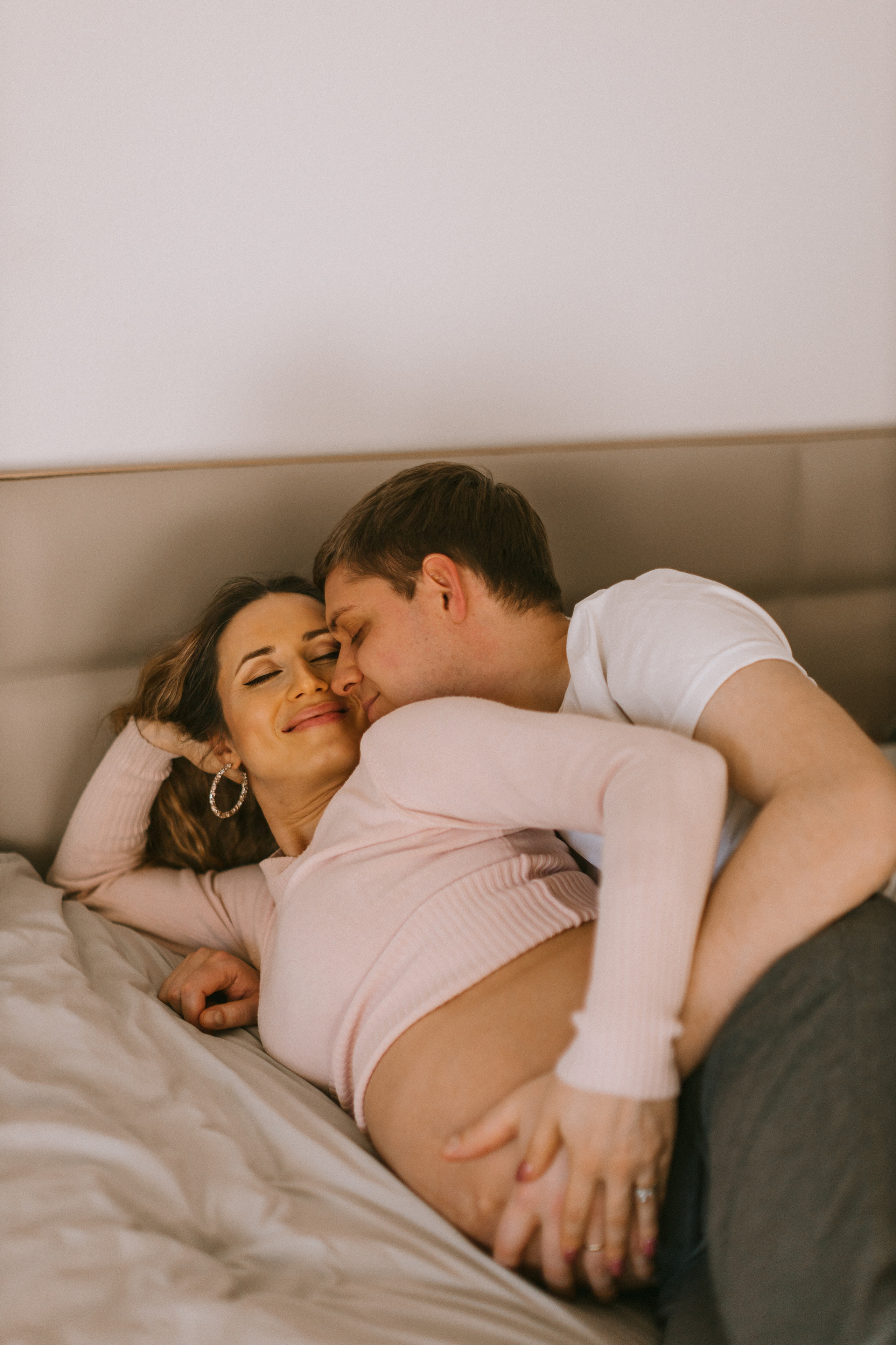 Домашняя фотосесиия беременности. Фотограф в Германии — Мария Чистякова