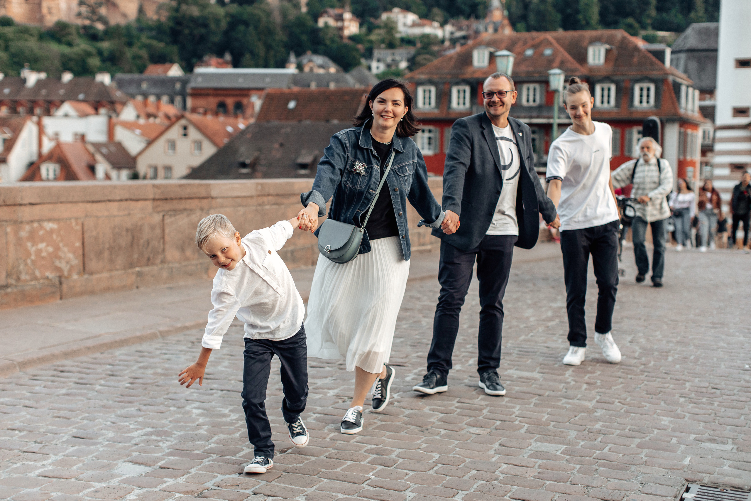 Familienspaziergang in Heidelberg. Maria Chistyakovа — Fotografin in Karlsruhe, Baden-Baden und Umgebung