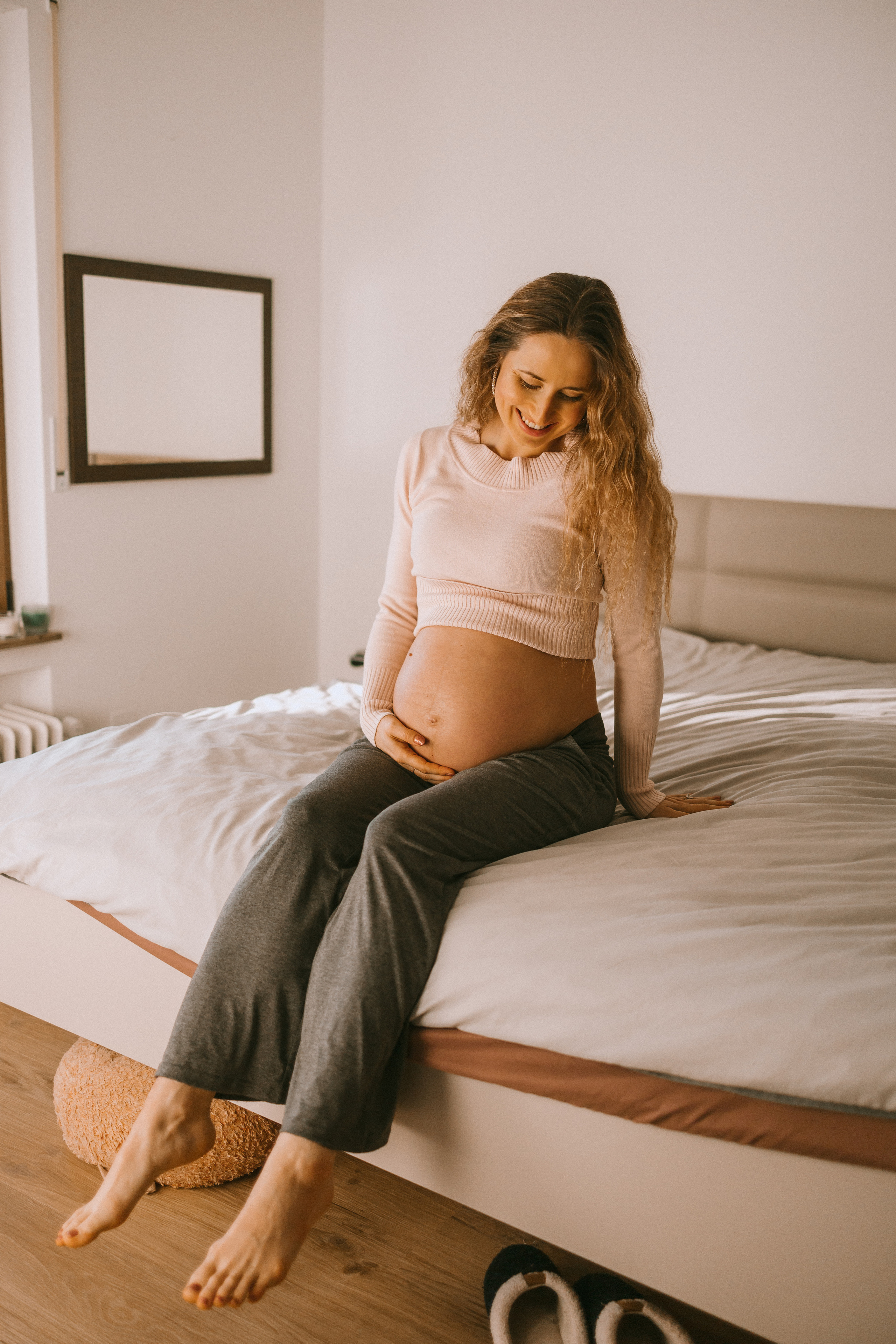 Домашняя фотосесиия беременности. Фотограф в Германии — Мария Чистякова