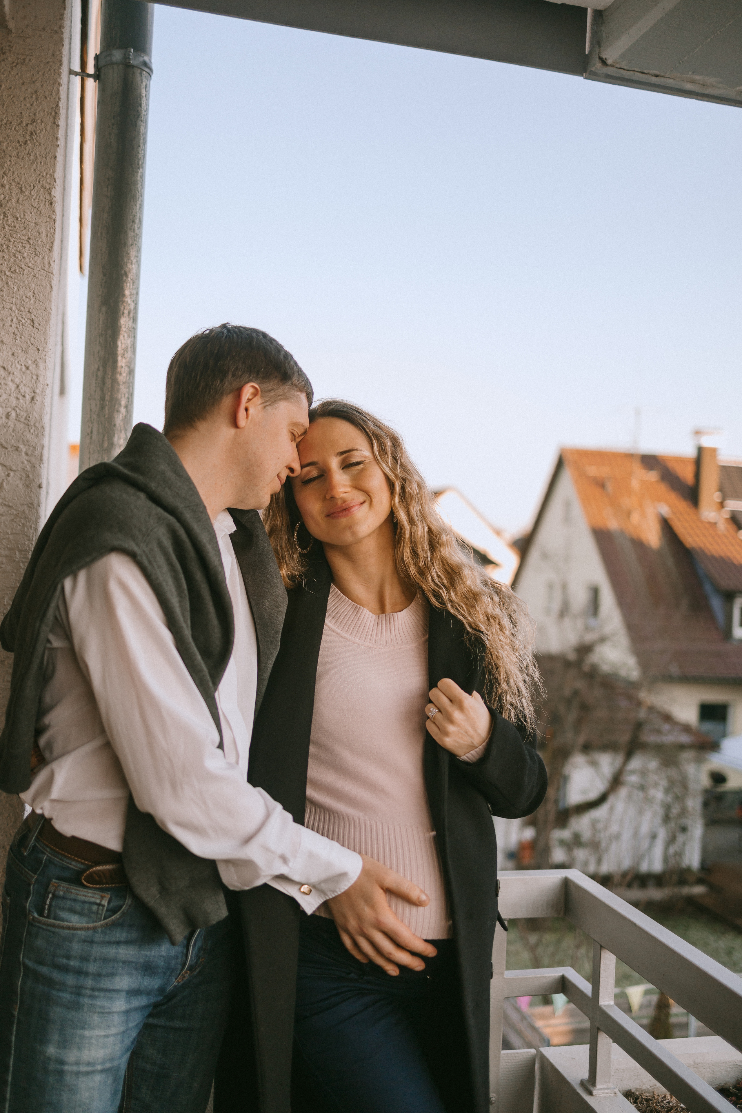 Домашняя фотосесиия беременности. Фотограф в Германии — Мария Чистякова