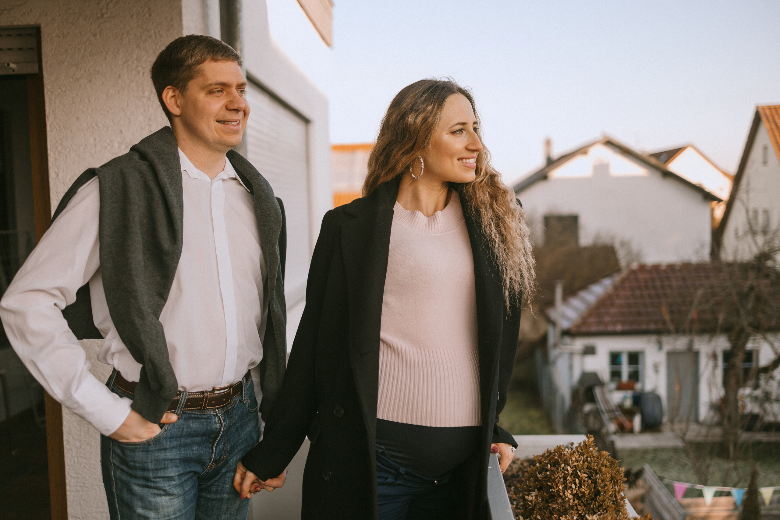 Домашняя фотосесиия беременности. Фотограф в Германии — Мария Чистякова