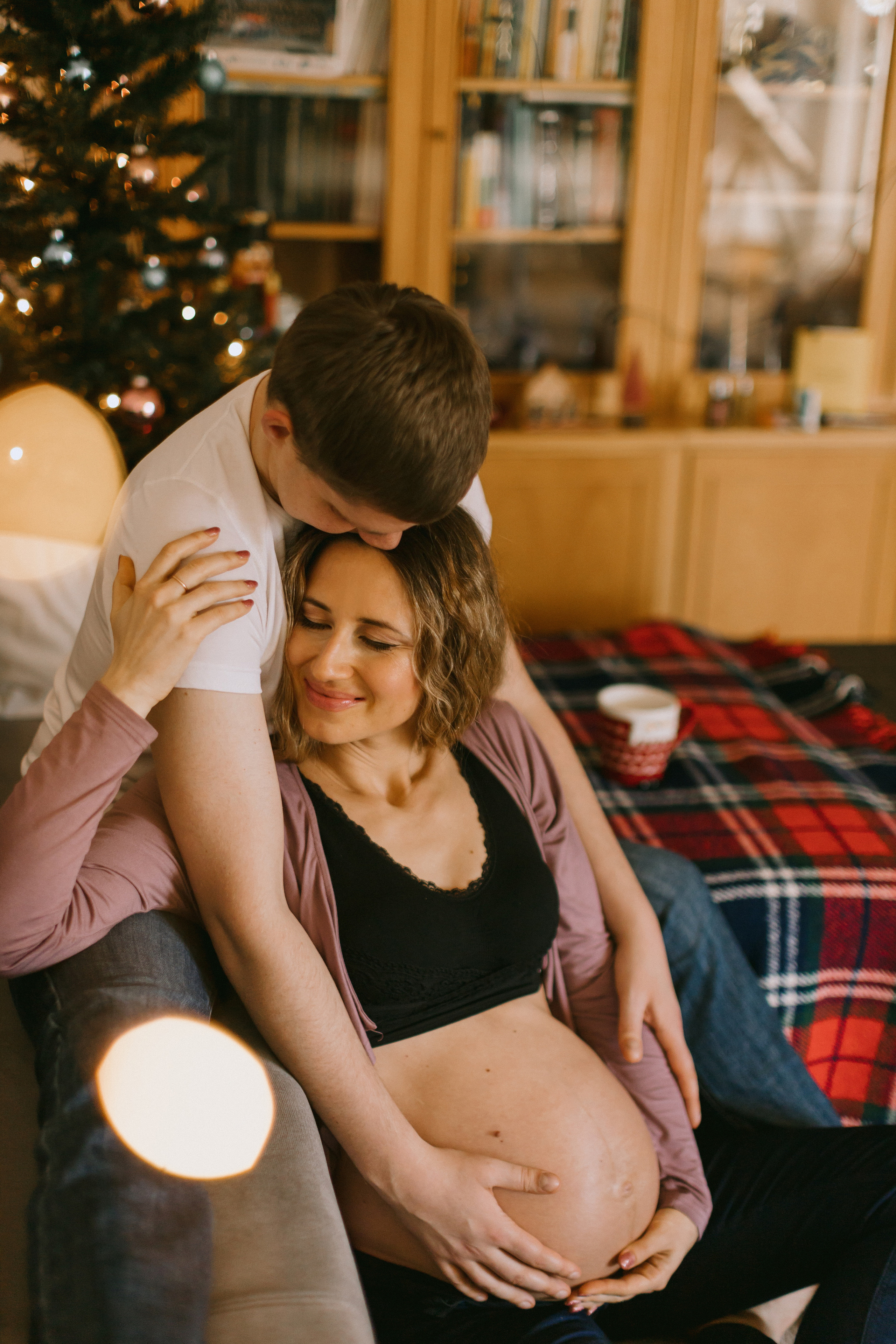 Домашняя фотосесиия беременности. Фотограф в Германии — Мария Чистякова