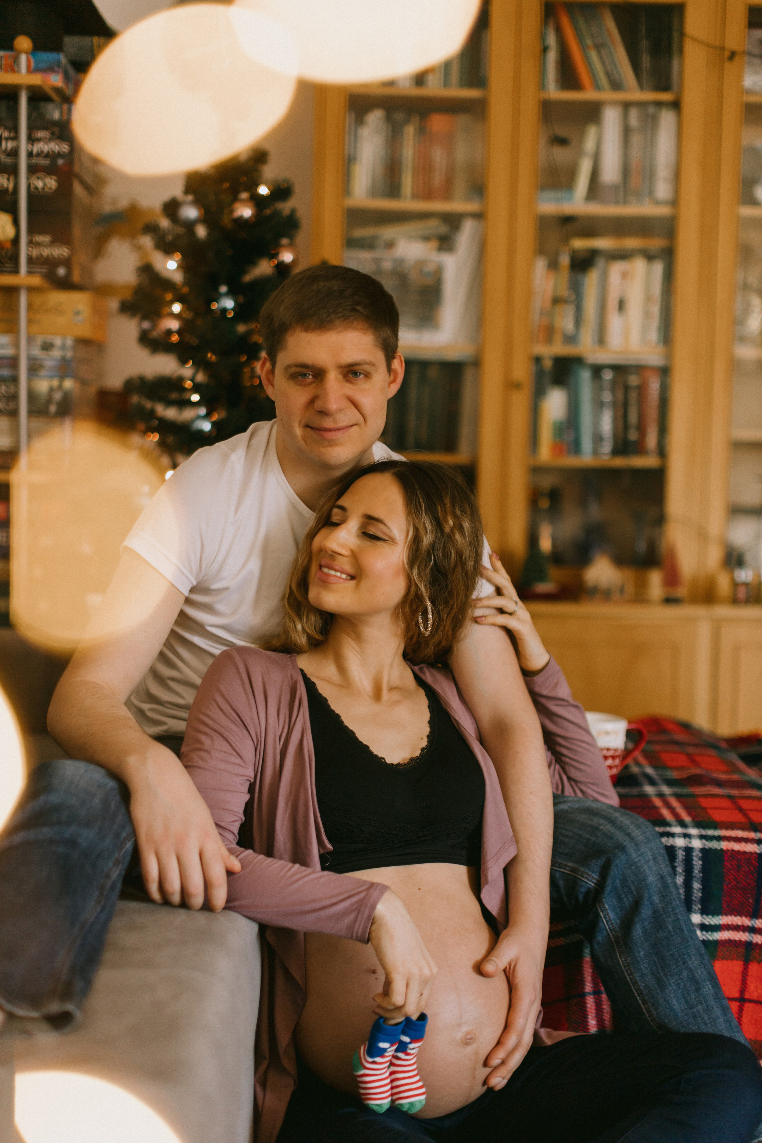 Домашняя фотосесиия беременности. Фотограф в Германии — Мария Чистякова