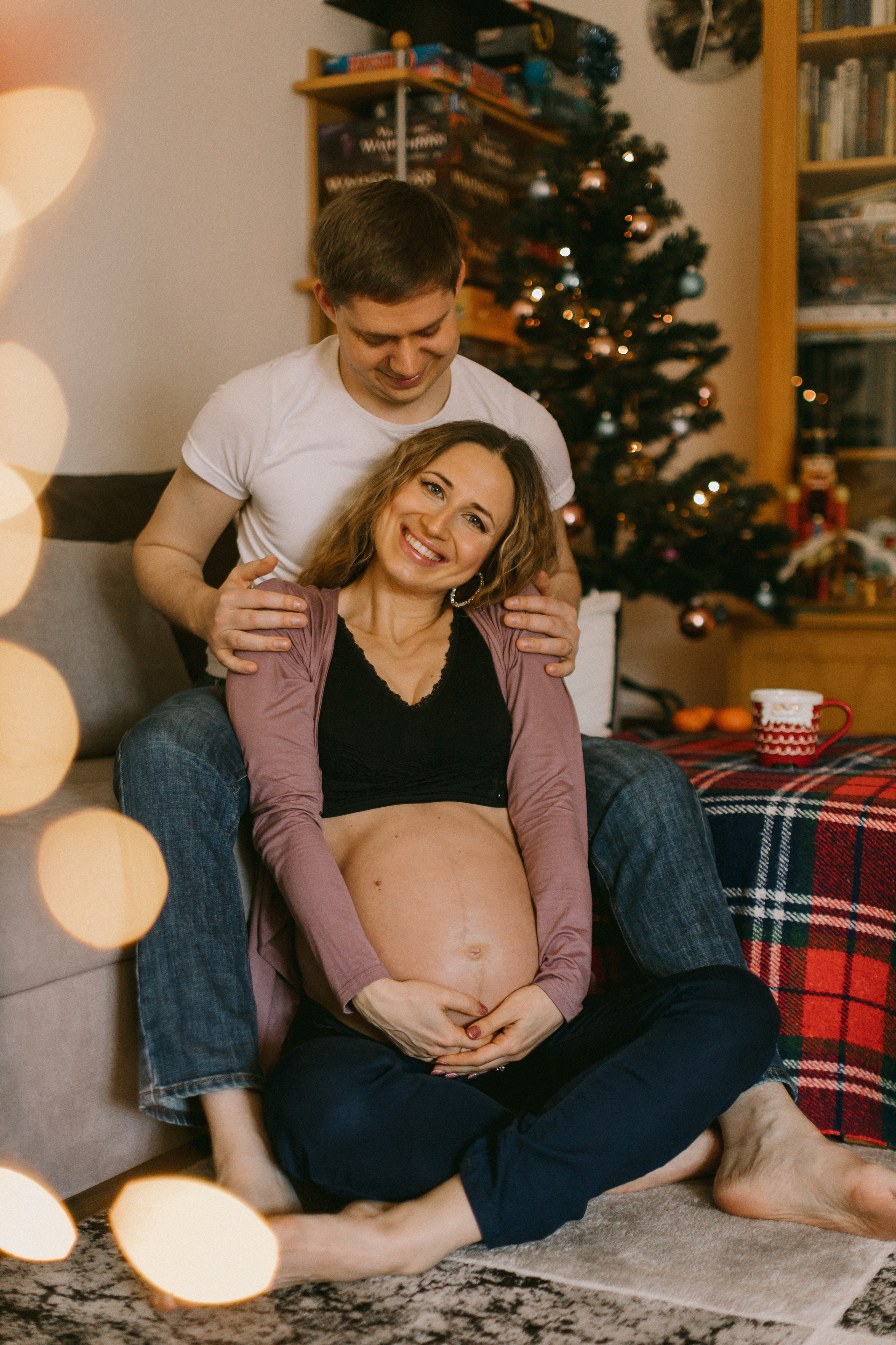Домашняя фотосесиия беременности. Фотограф в Германии — Мария Чистякова