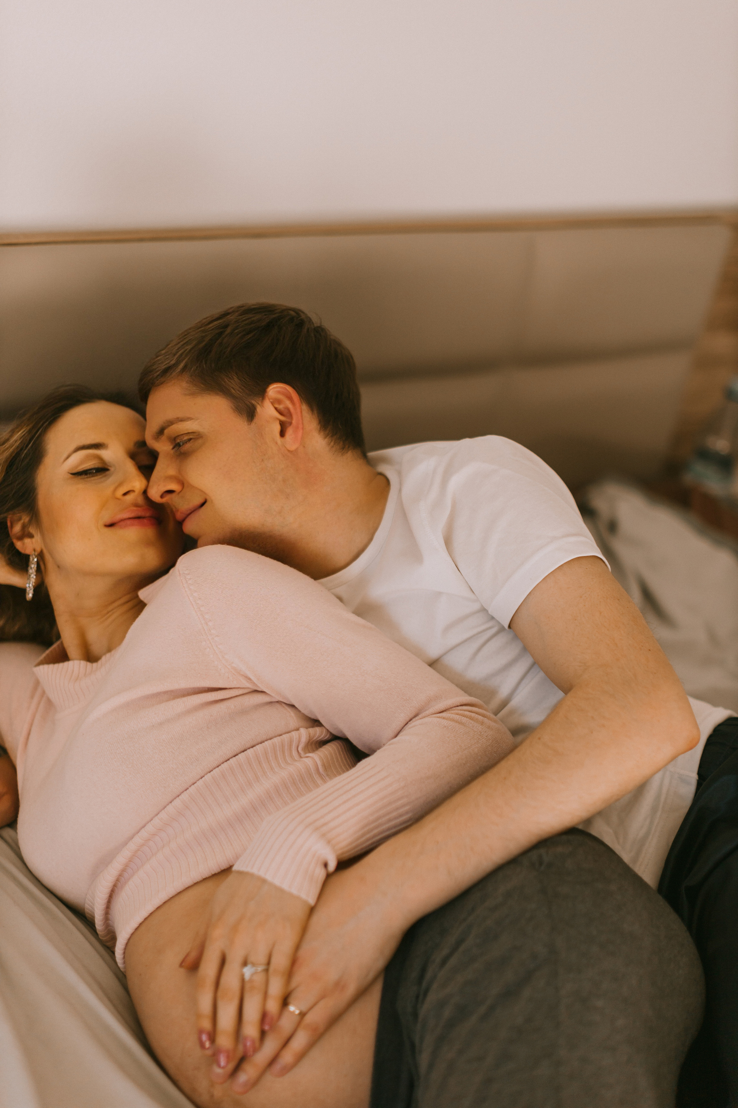 Домашняя фотосесиия беременности. Фотограф в Германии — Мария Чистякова