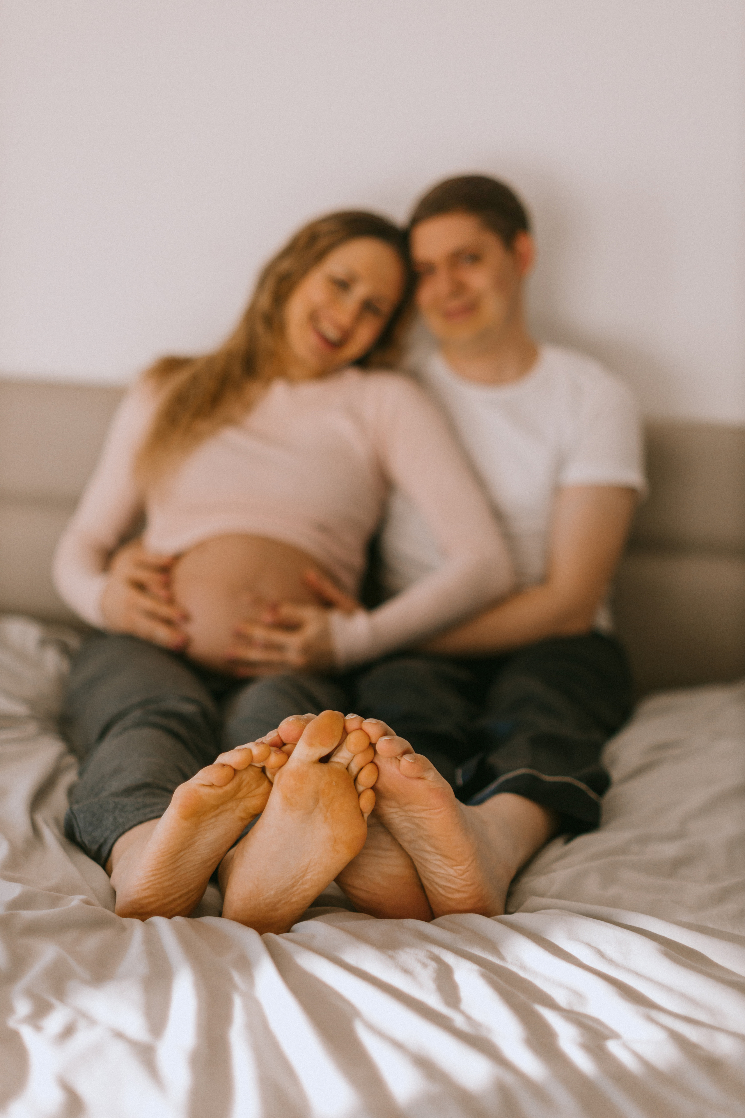 Домашняя фотосесиия беременности. Фотограф в Германии — Мария Чистякова