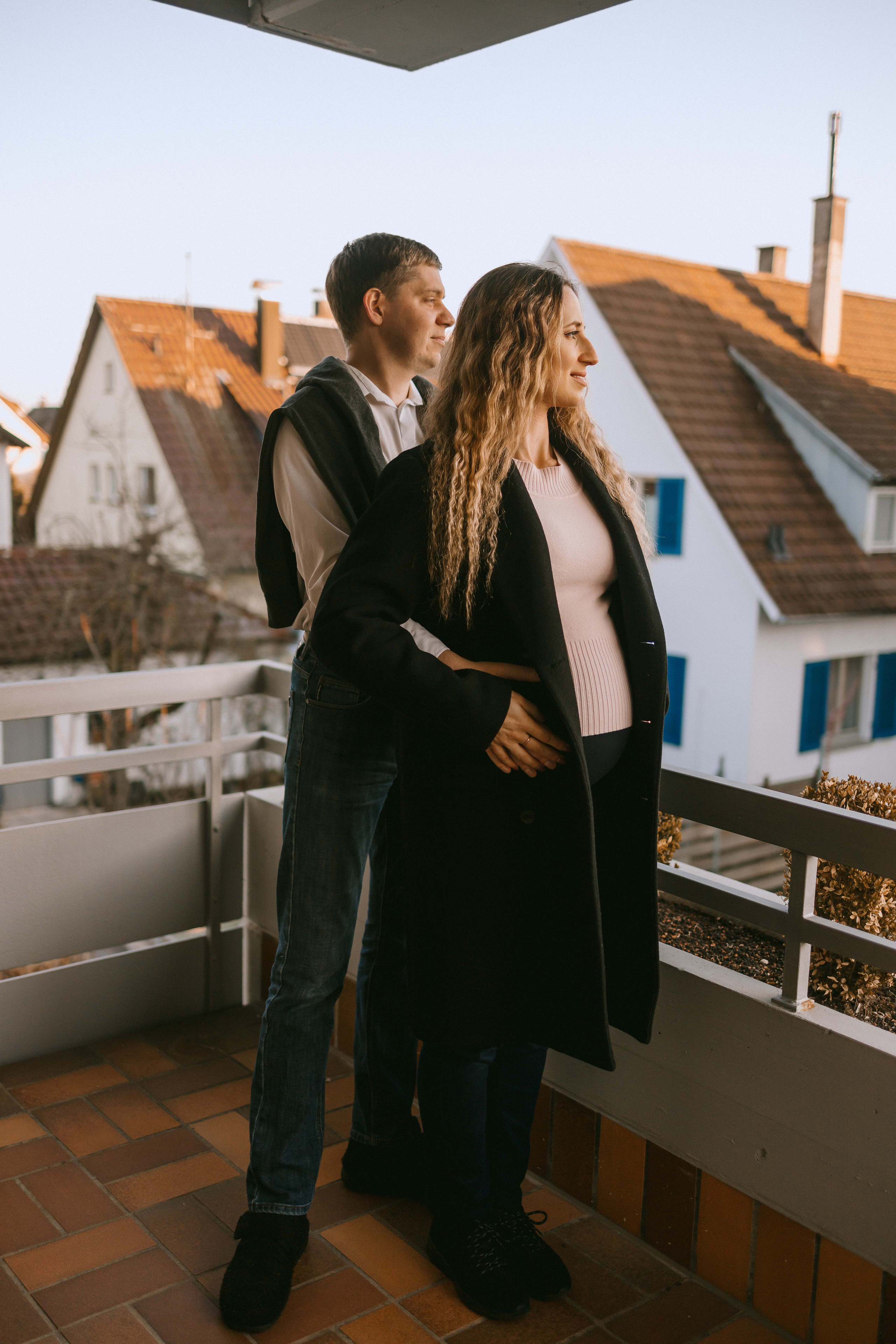 Домашняя фотосесиия беременности. Фотограф в Германии — Мария Чистякова