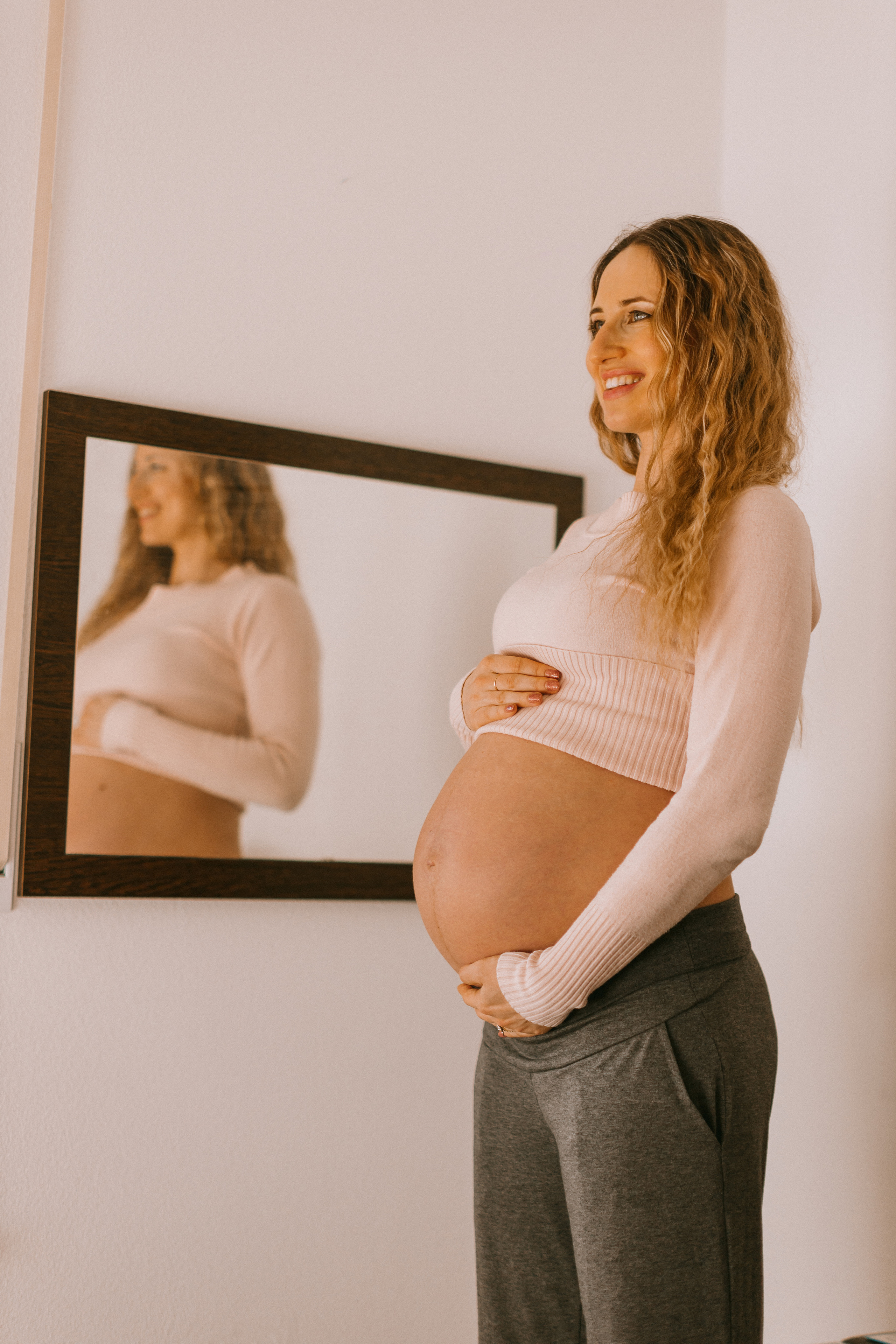 Домашняя фотосесиия беременности. Фотограф в Германии — Мария Чистякова