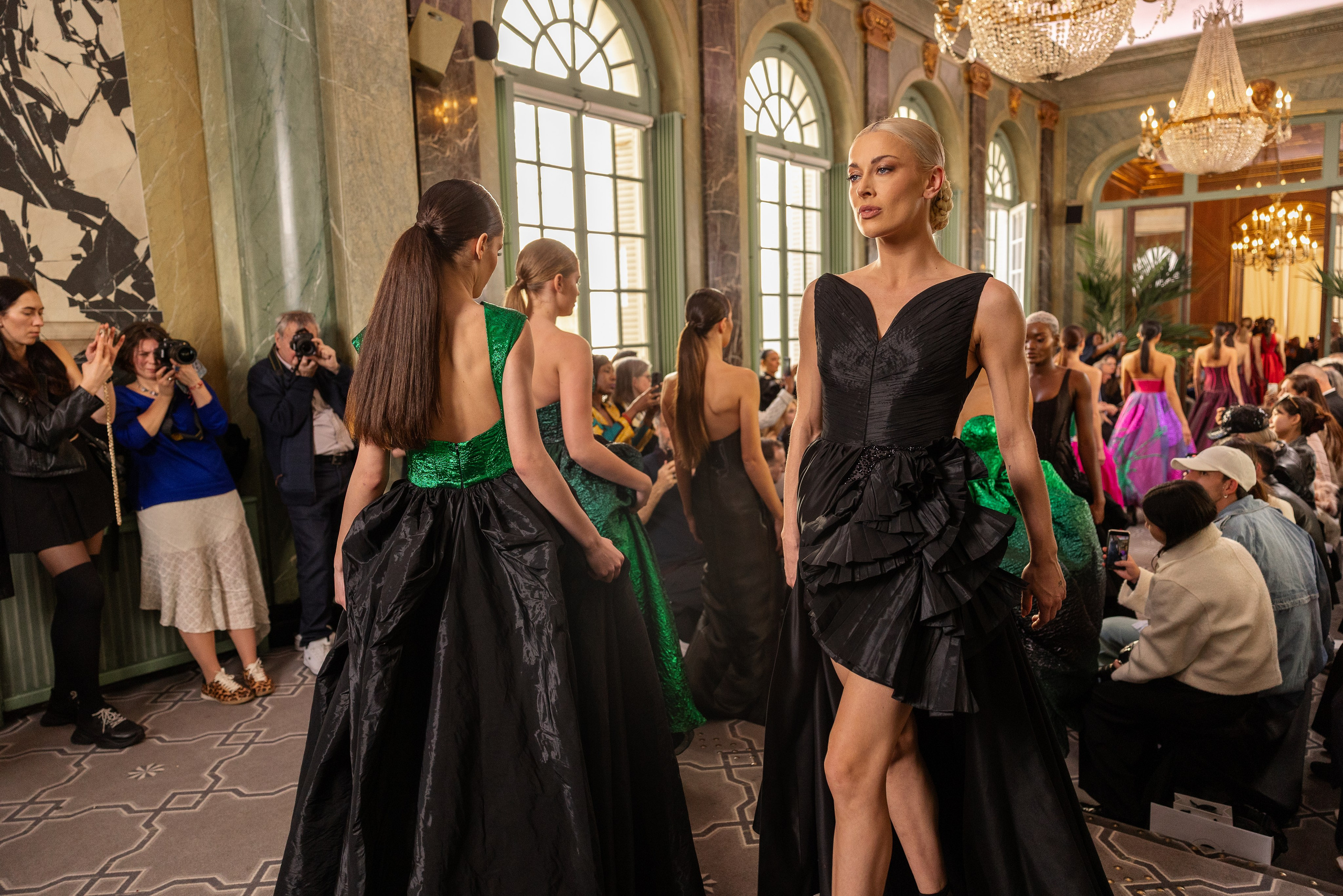 Paris fashion week. MATVEEVA STUDIO