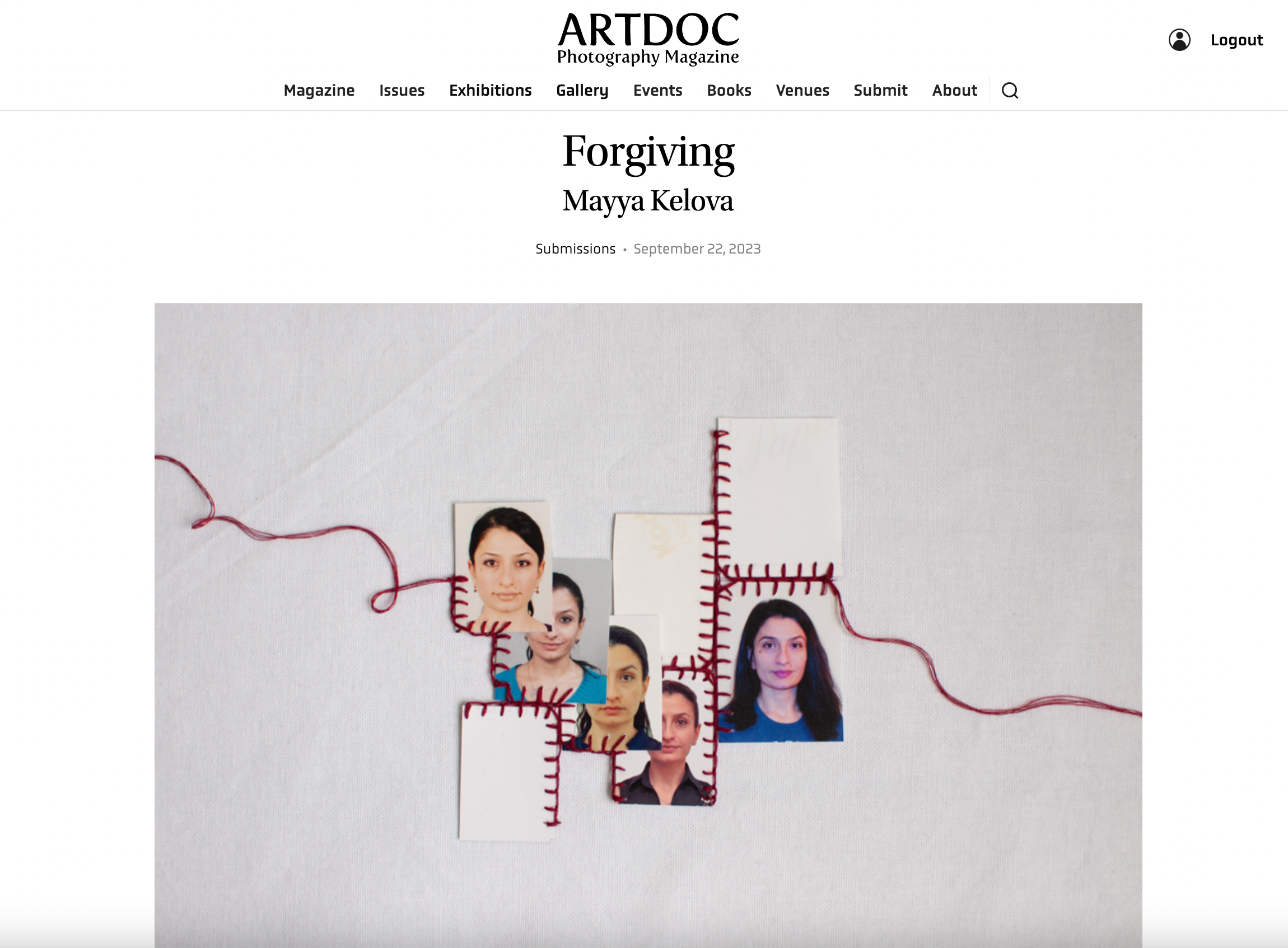 ArtDoc Photography Magazine: https://www.artdoc.photo/submissions/forgiving