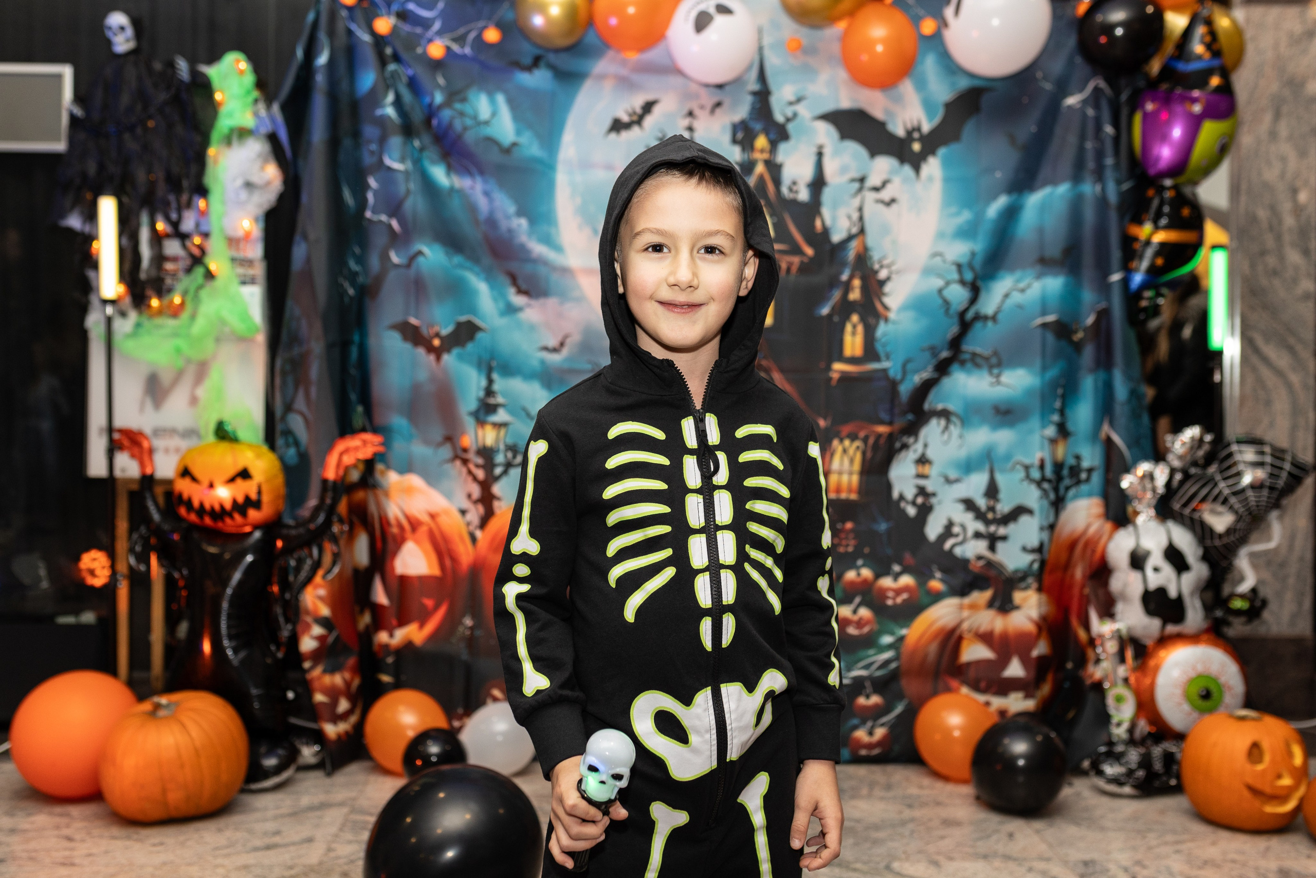 Leo dance studio Helloween 2025. Семейный и детский фотограф в Варшаве Мила Бобровская