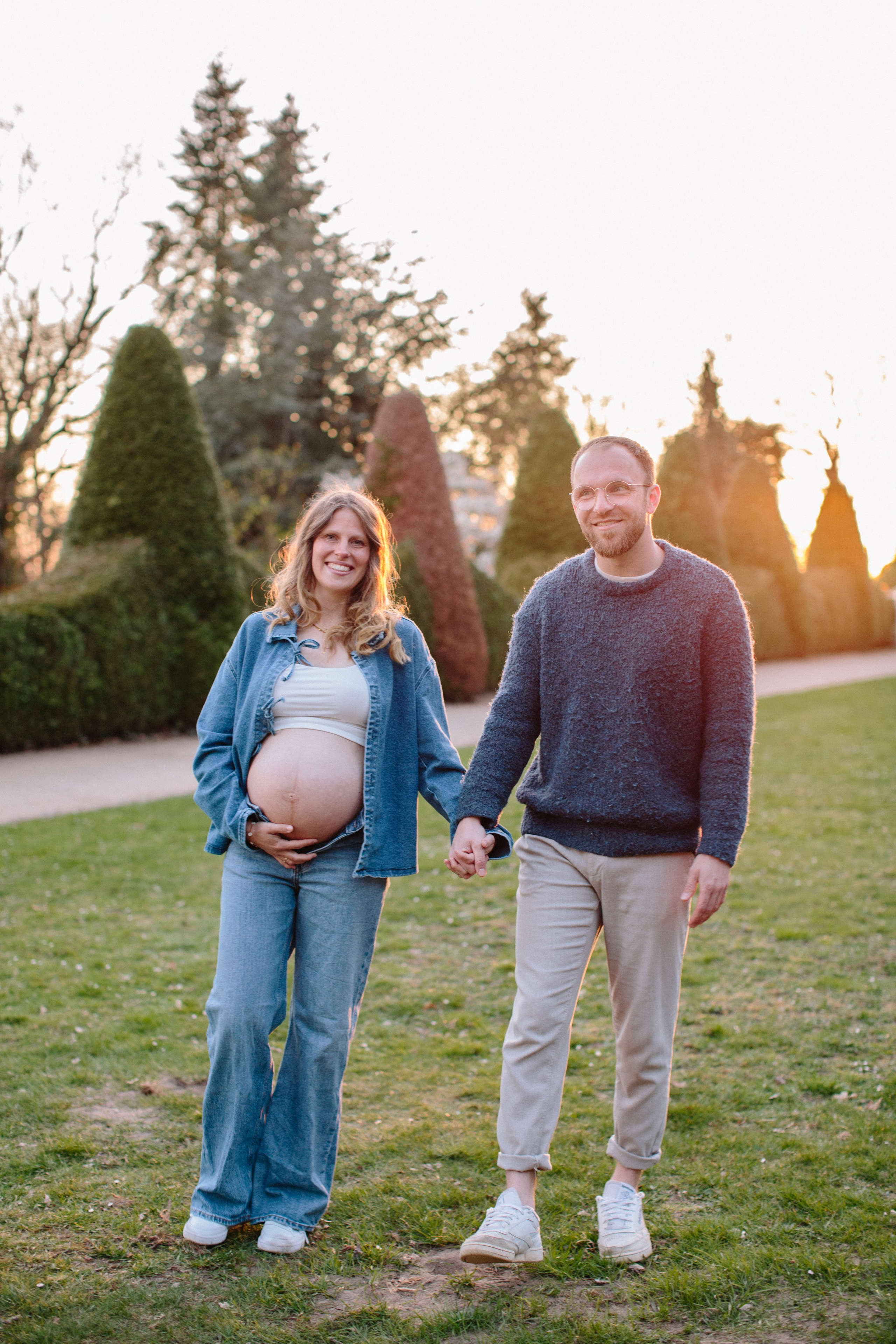 Babybauch. Hochzeitsfotograf Hamburg