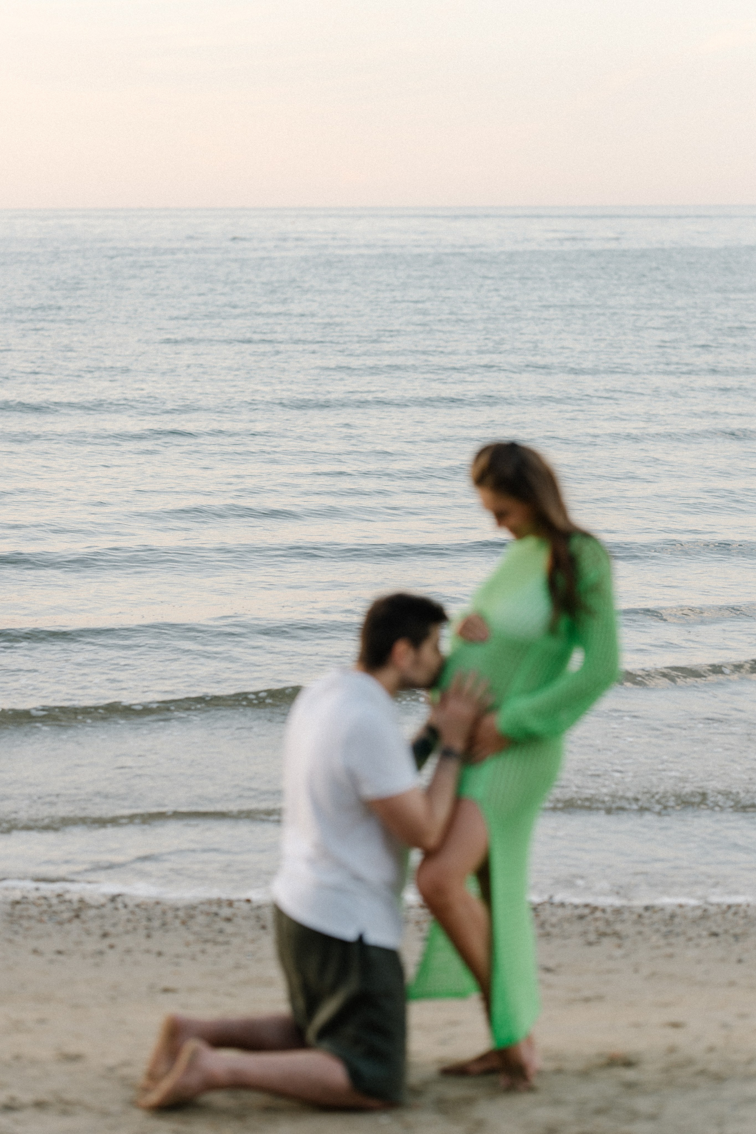 In dolce attesa. Fotografa Rimini