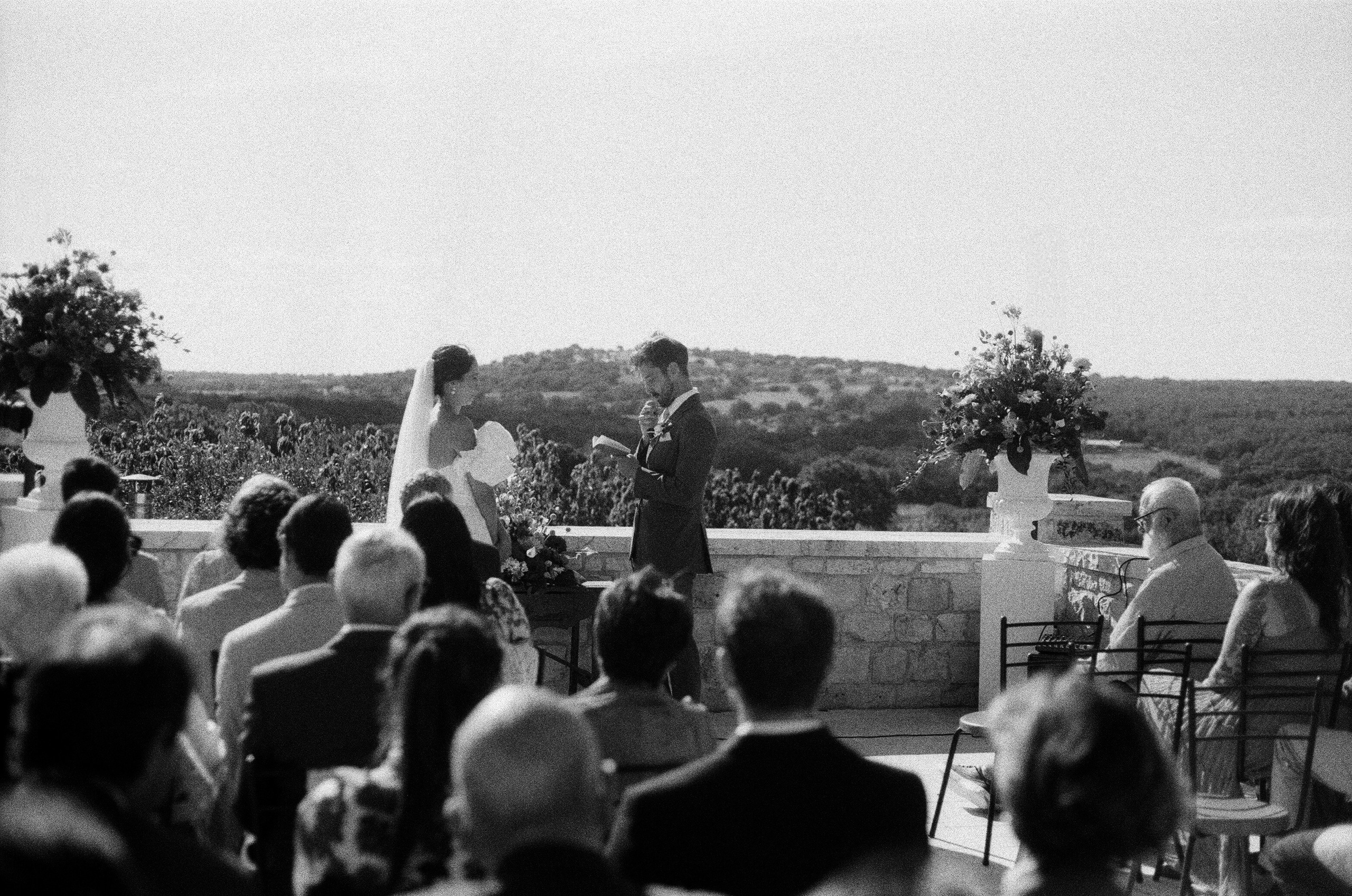 Stephanie & Christian film photos. Wedding photographer Italy