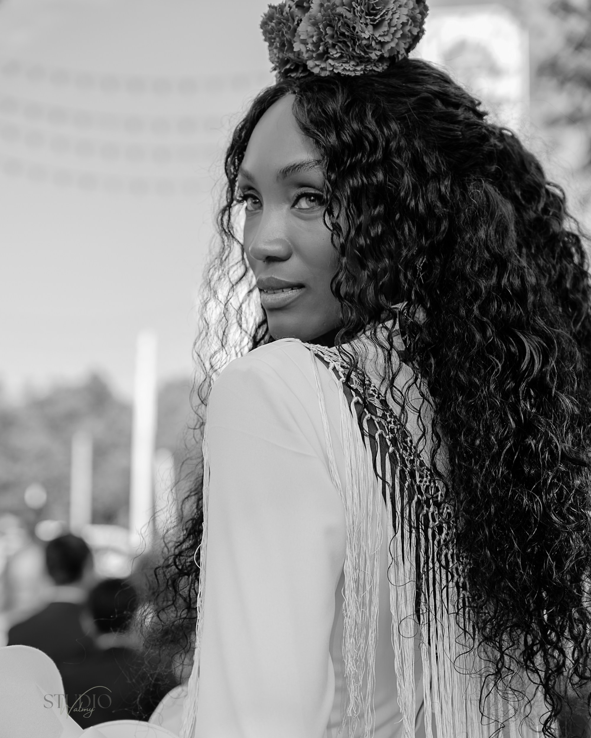 Sesión de fotos en feria de Abril de Sevilla. Inicio