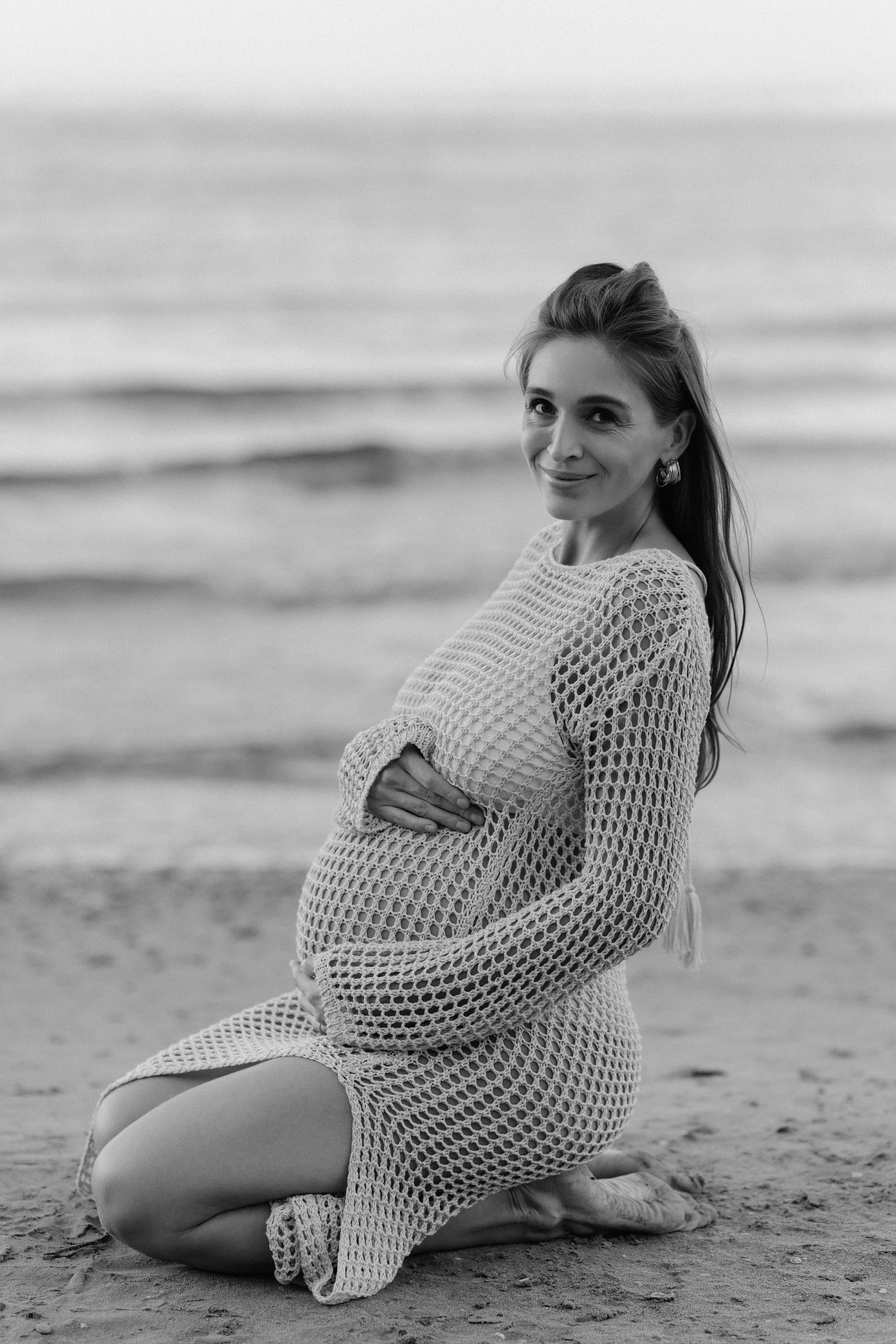 In dolce attesa. Fotografa Rimini