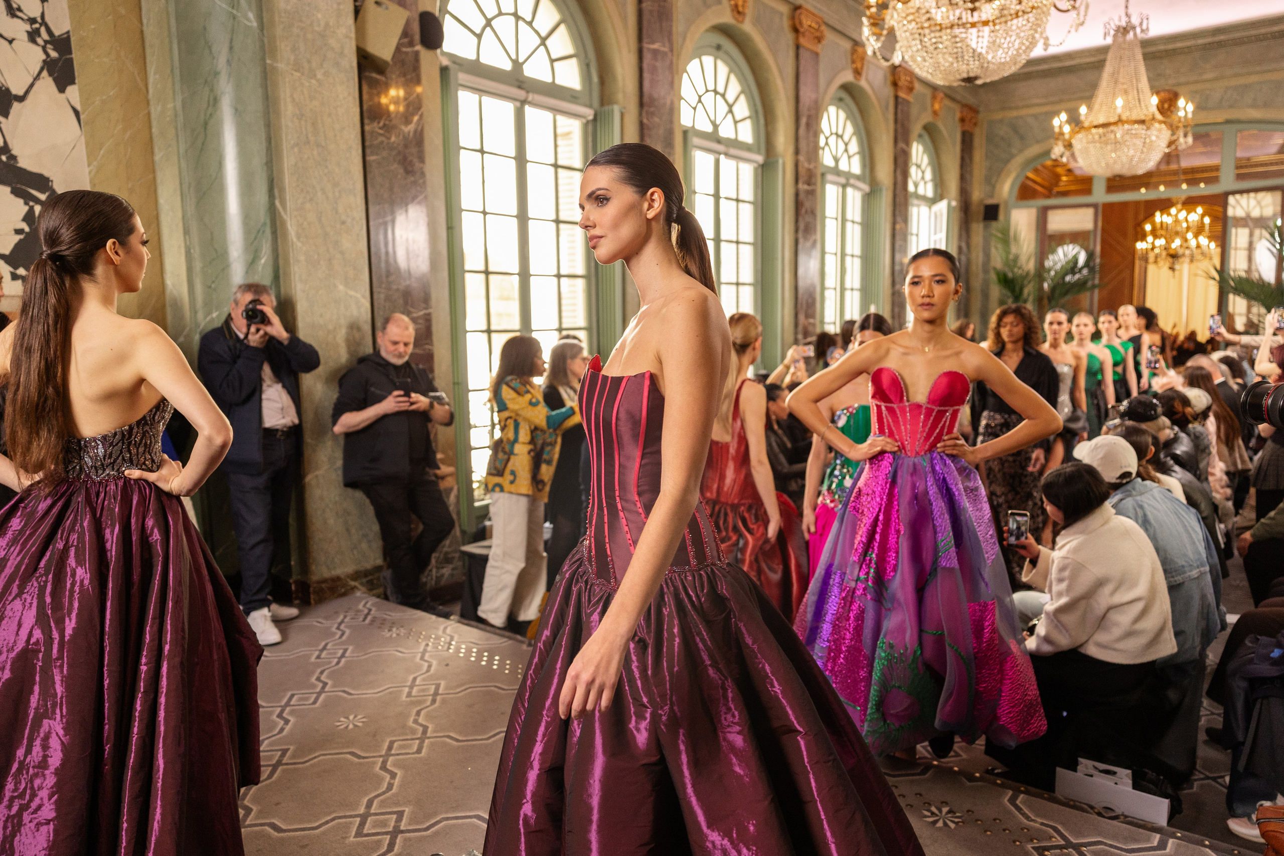 Paris fashion week. MATVEEVA STUDIO