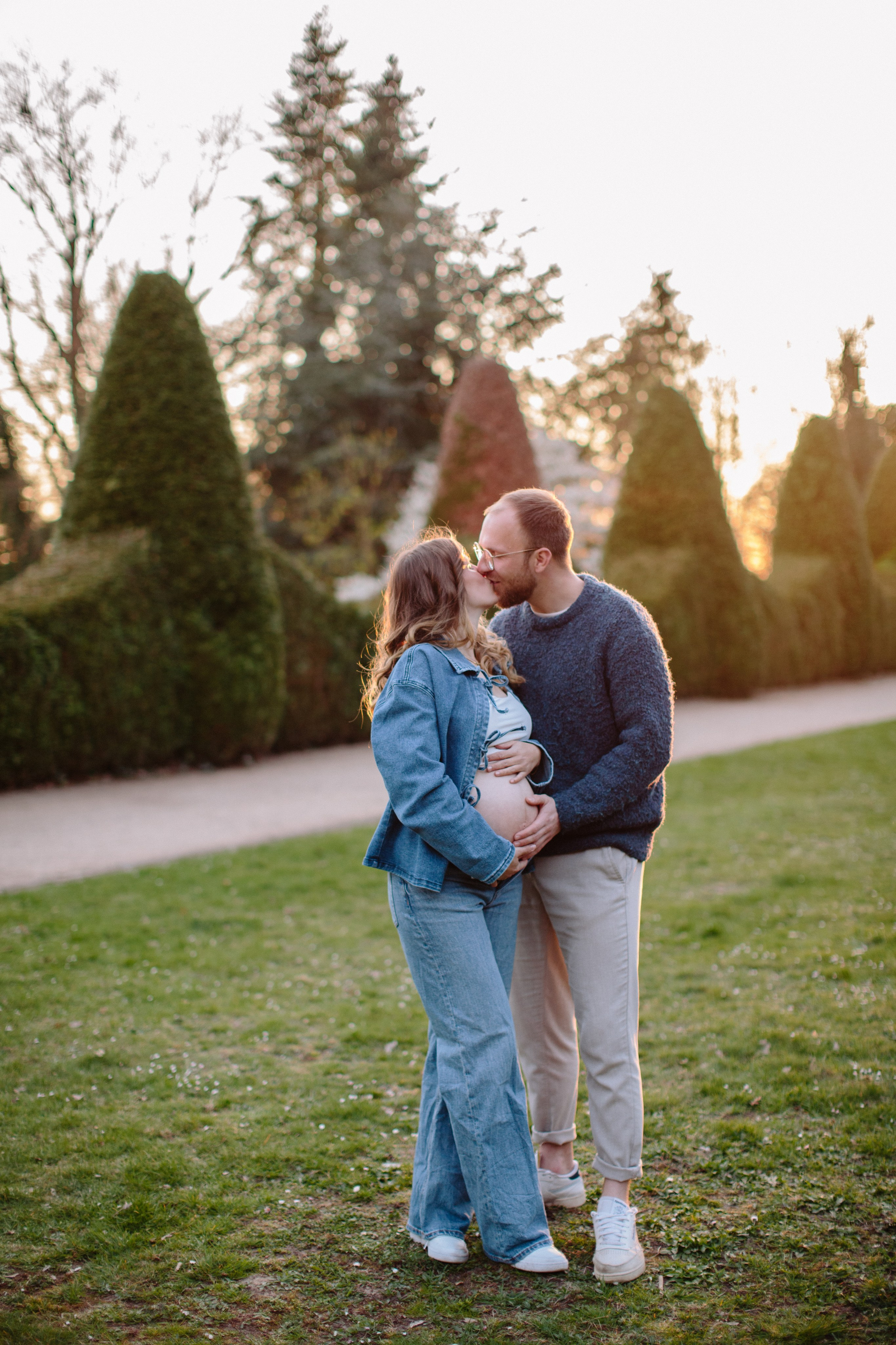 Babybauch. Hochzeitsfotograf Hamburg
