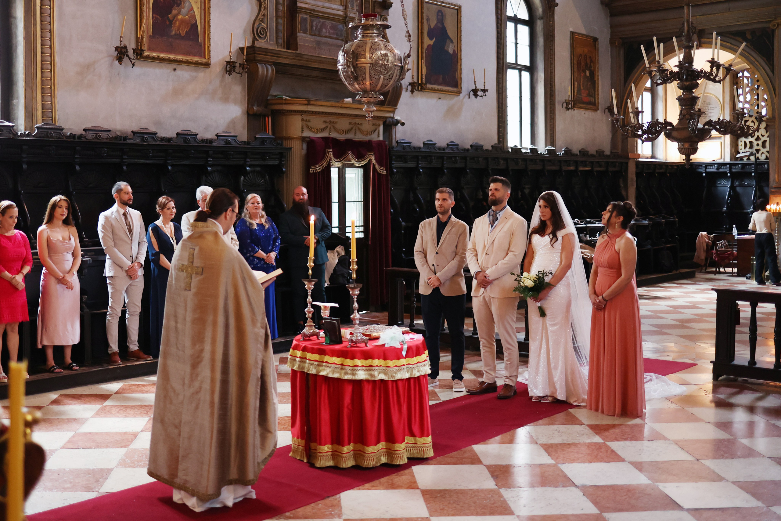Greek wedding in Venice 