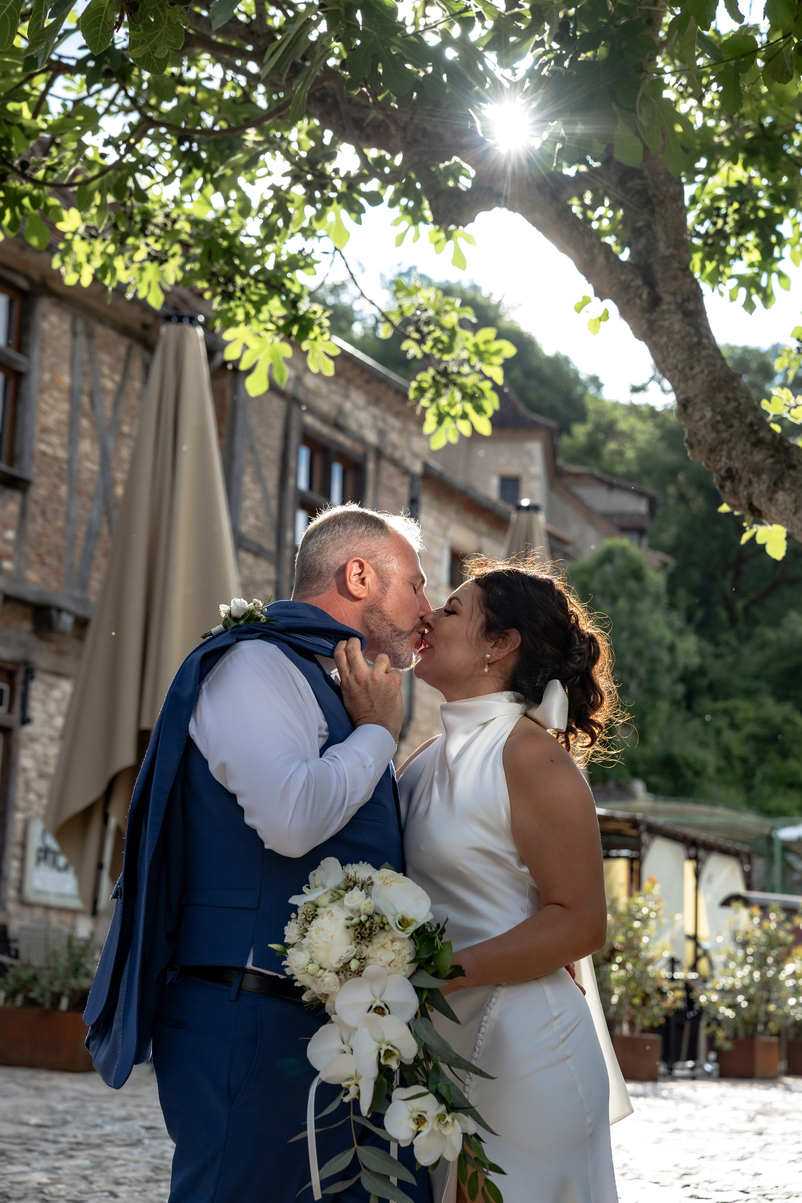 Elopement near Saint-Cirq-Lapopie. Crystal&Robert. Евгения Смирнова — фотограф в Тулузе и юго-западной Франции