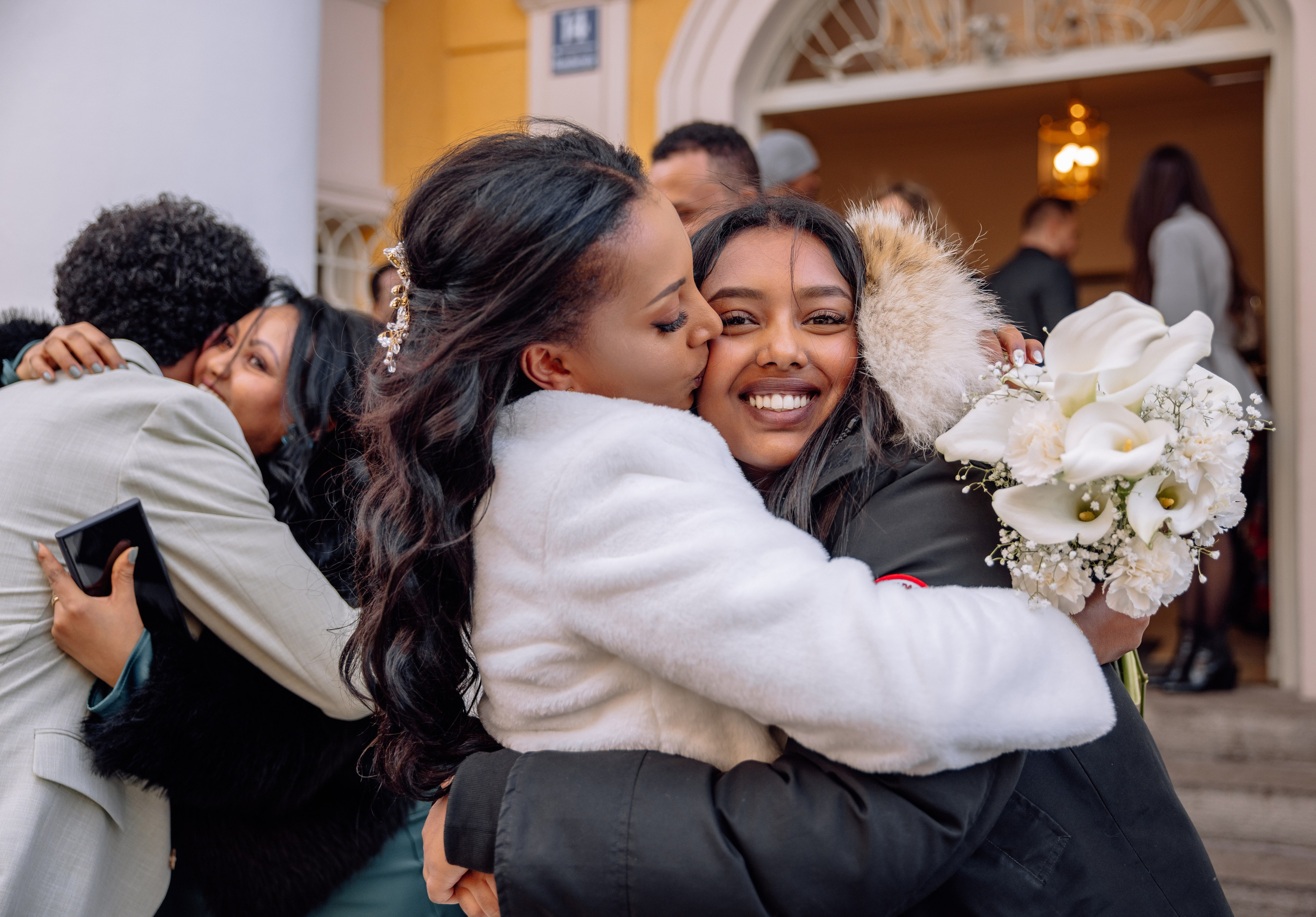 Äthiopische Hochzeit in der Mandlstrasse/Frühling 2025. Hochzeitsfotograf München Taufe Familienfotograf Tanja Mauke