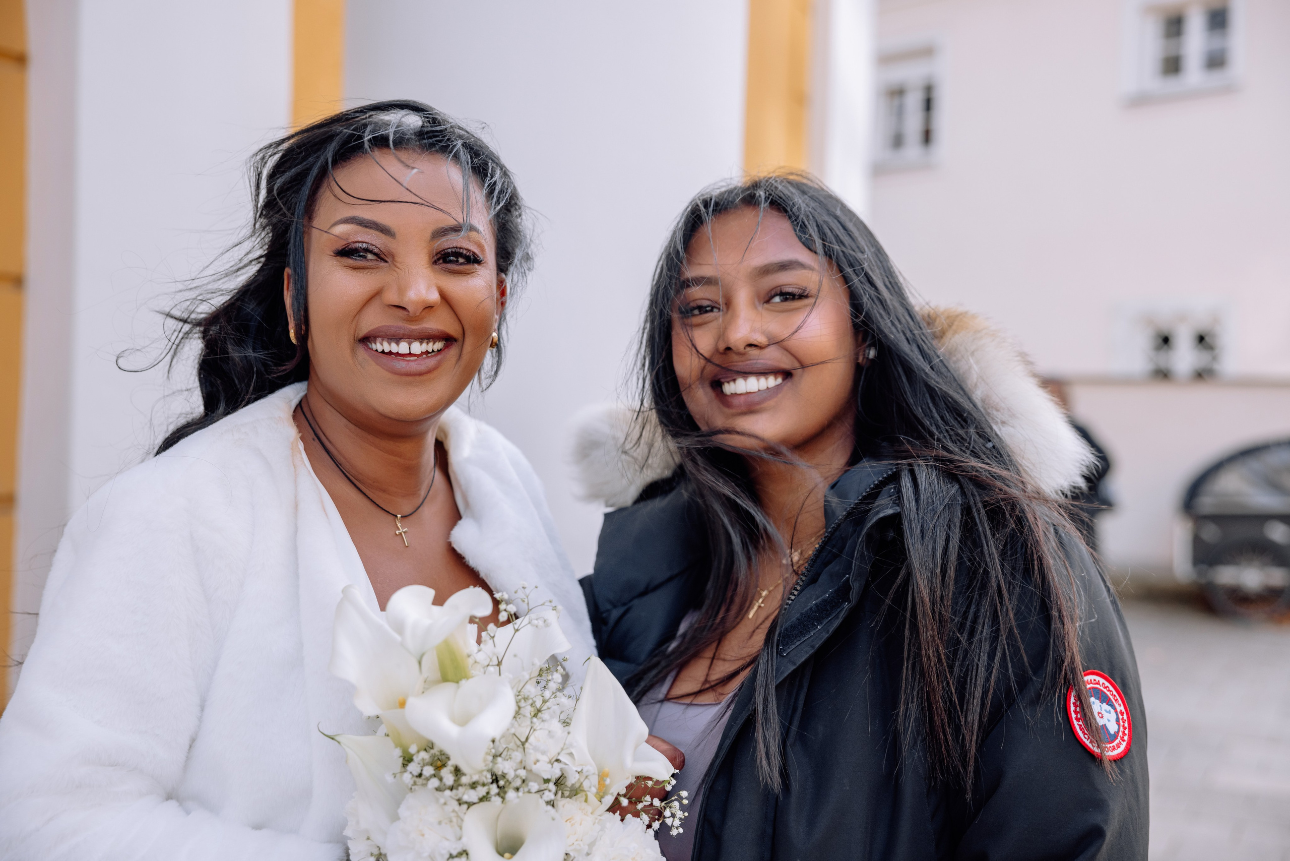 Äthiopische Hochzeit in der Mandlstrasse/Frühling 2025. Hochzeitsfotograf München Taufe Familienfotograf Tanja Mauke