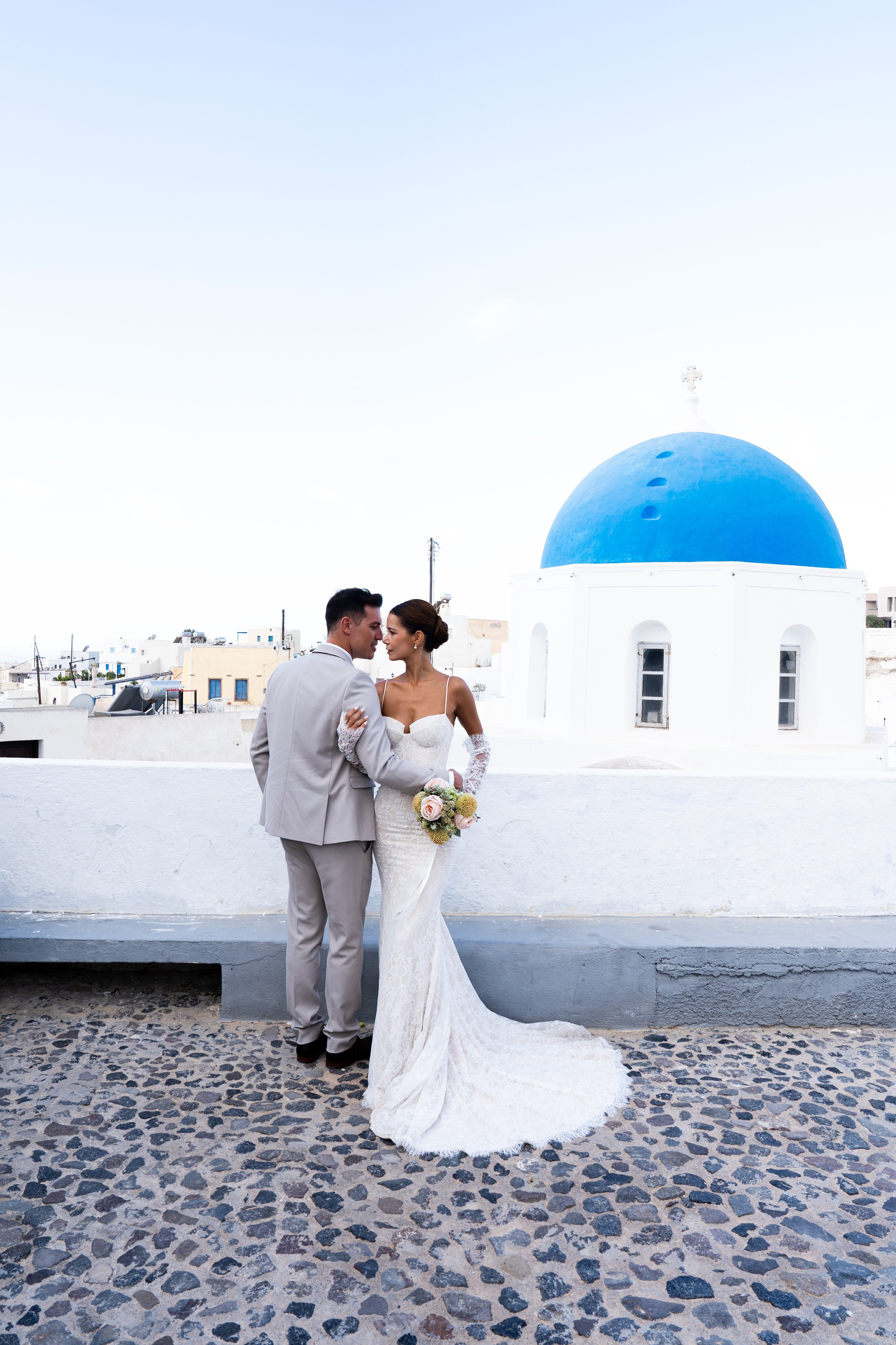 A&N: Santorini. SL Wedding Photo: ponadczasowa 💍 fotografia ślubna | Wrocław & Europa