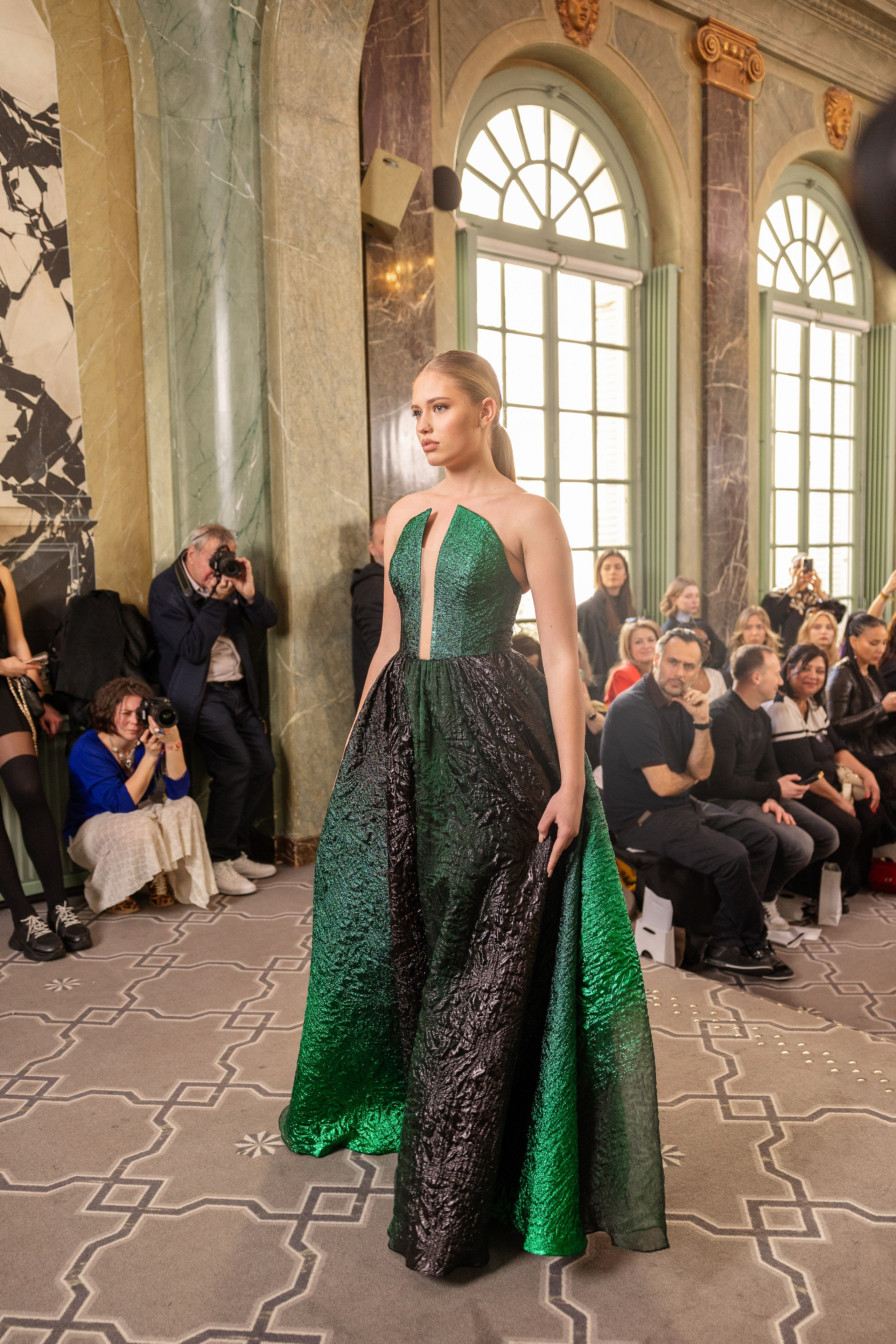 Paris fashion week. MATVEEVA STUDIO