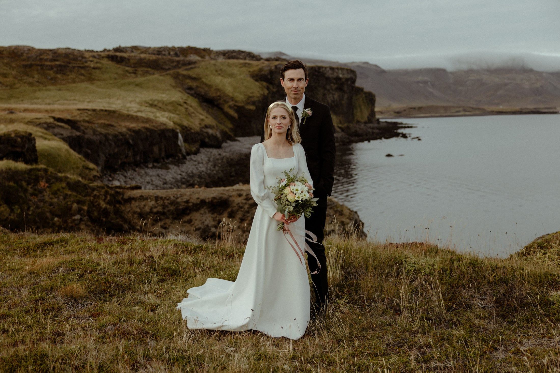 Iceland elopement at Budir Black Church | Snæfellsnes wedding by Iceland elopement photographer & videographer. Iceland elopement photographer & videographer