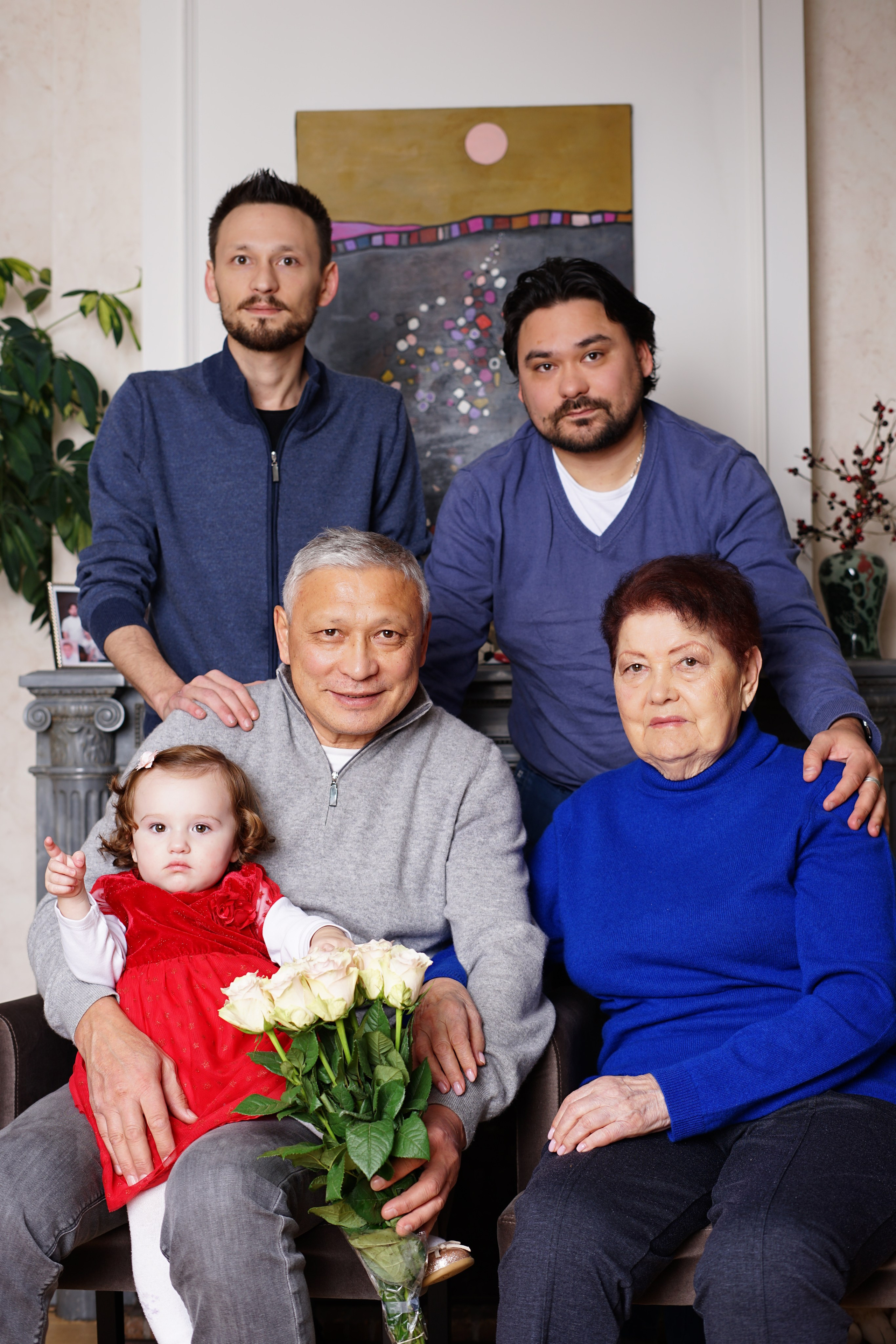 Edouard et sa famille. Petit trésor photos de famille, grossesse et nouveau-né à Roanne