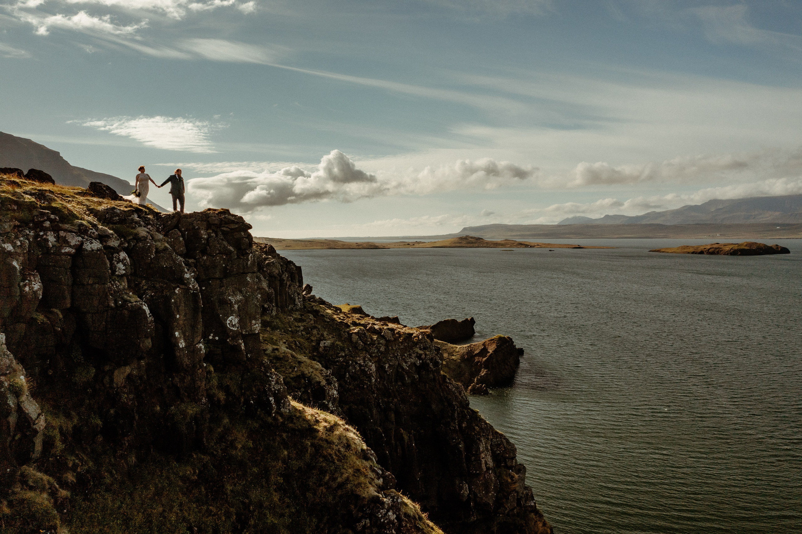 Iceland elopement wedding videographer
