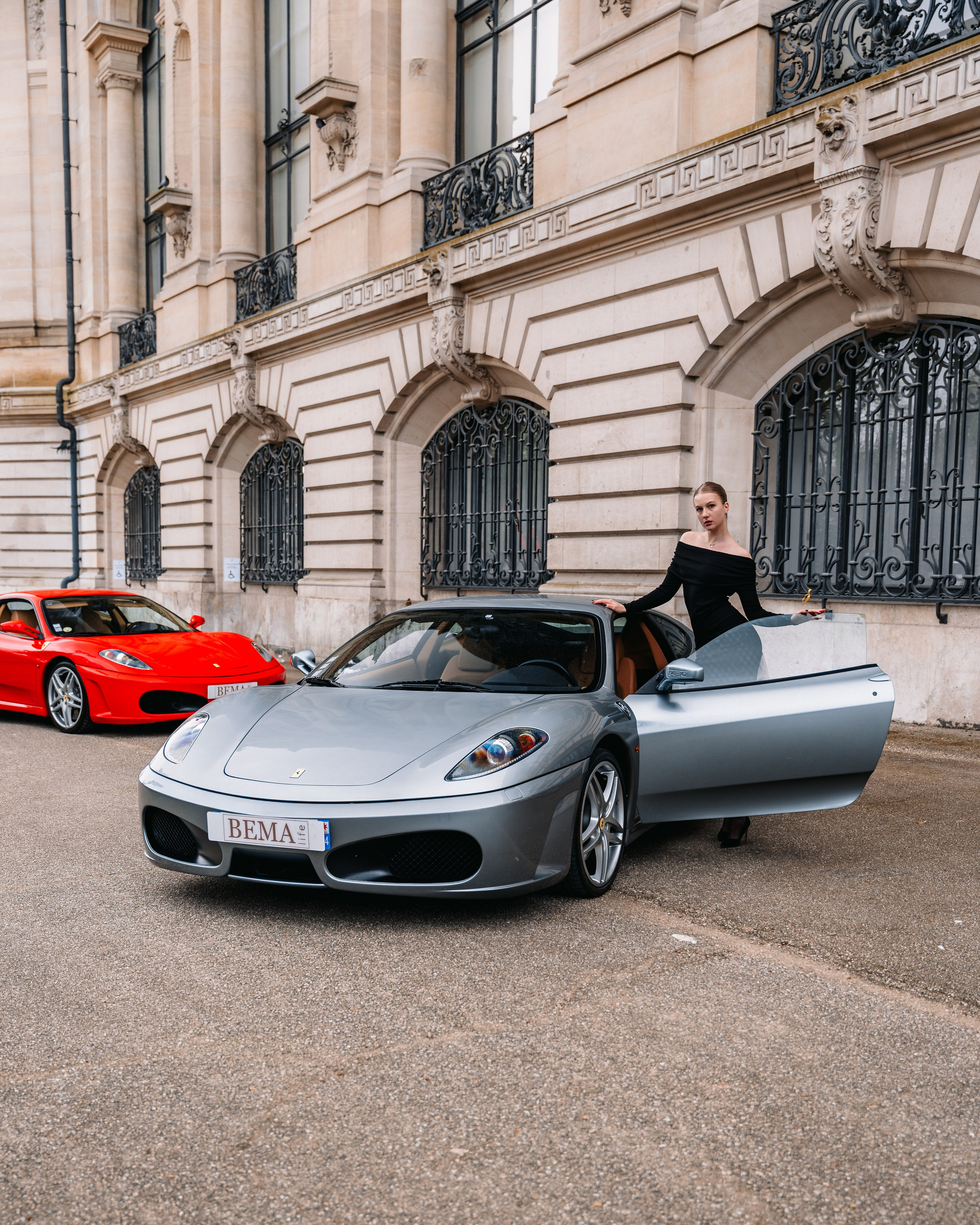Anna x Ferrari F430. Photographer in Paris — Vitalii Motruk