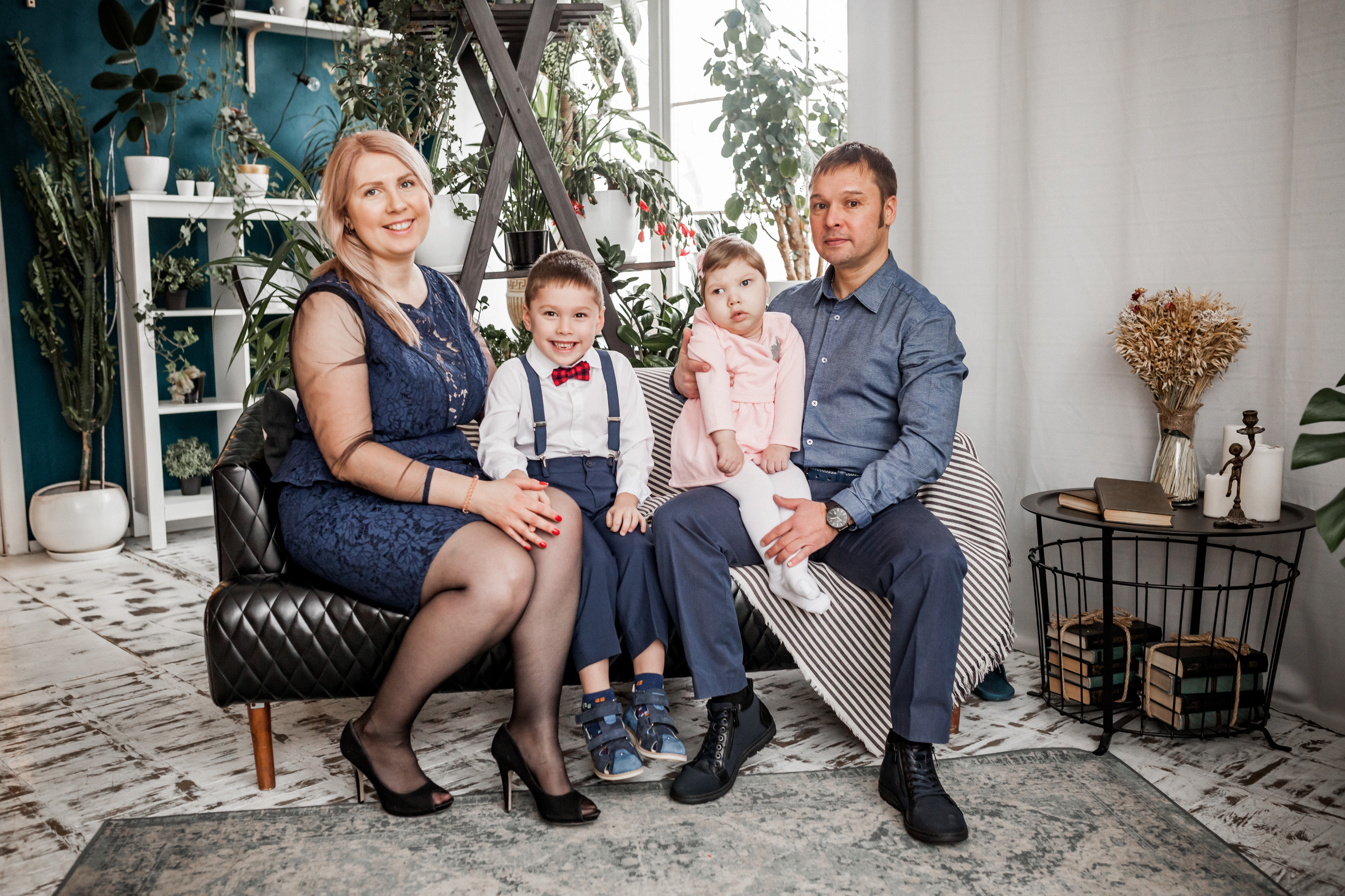 The Arefiev family. Photographer in England Ekaterina Romanova