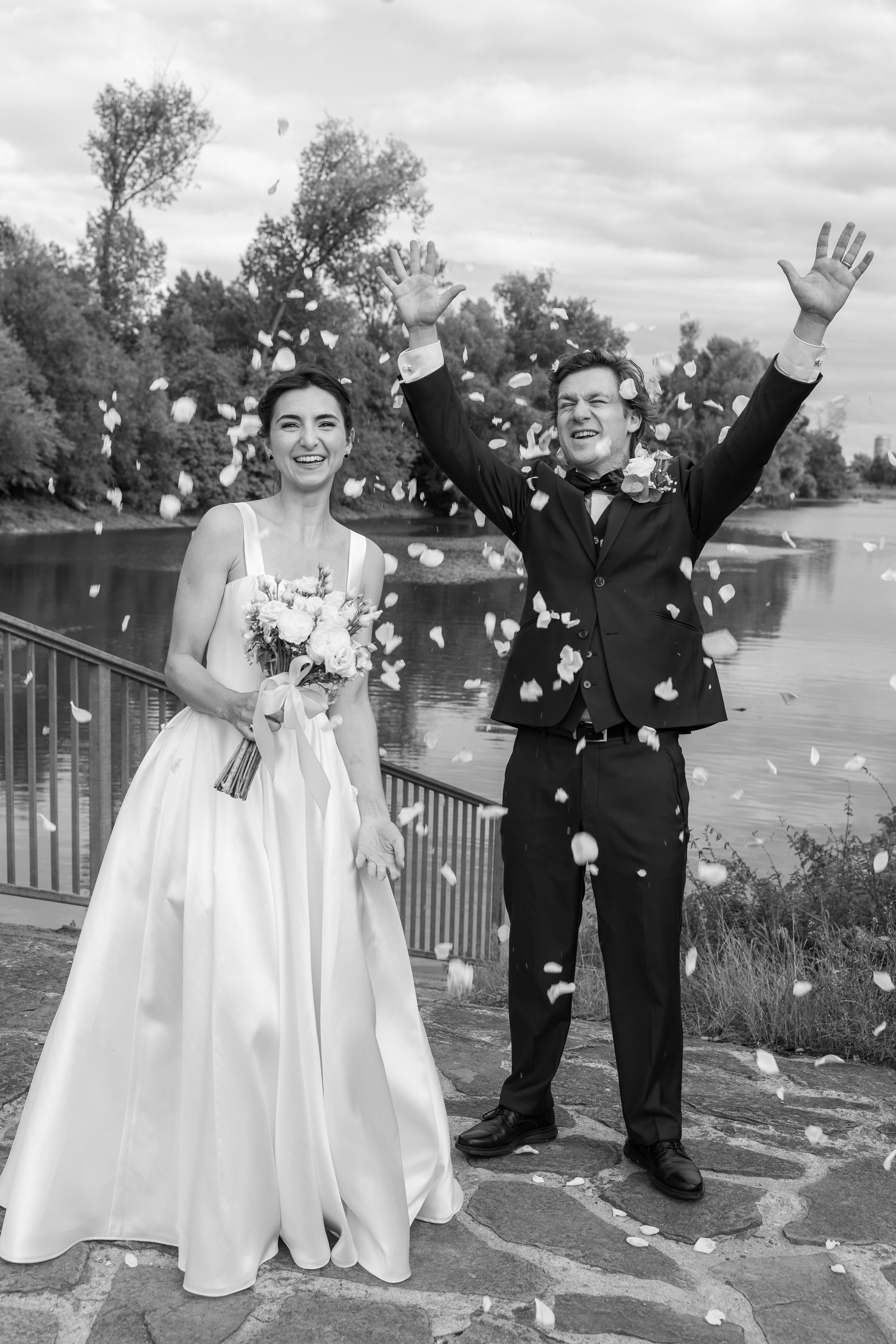 C & P, Düsseldorf Ladü am Deich. Wedding Photographer Germany