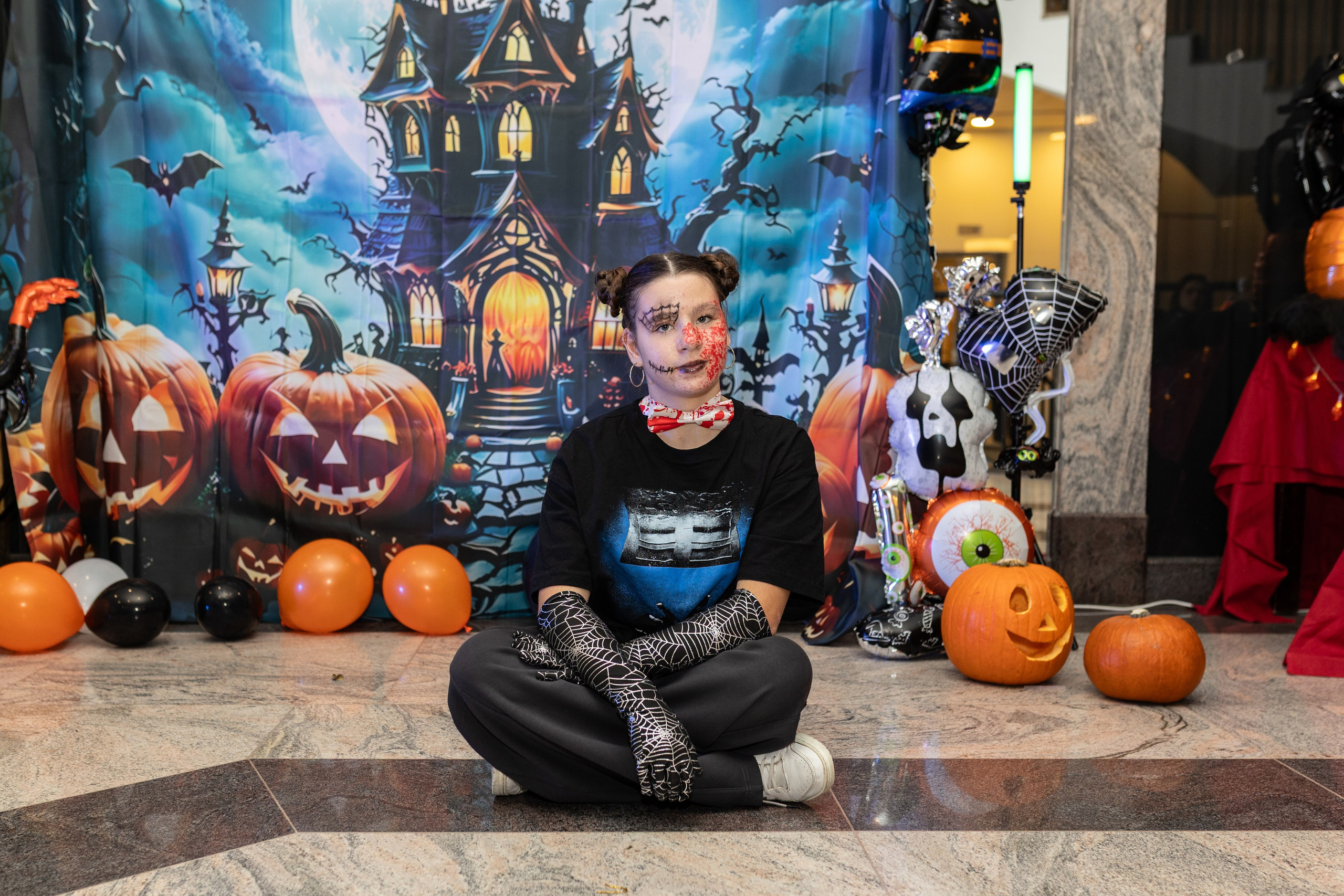 Leo dance studio Helloween 2025. Семейный и детский фотограф в Варшаве Мила Бобровская