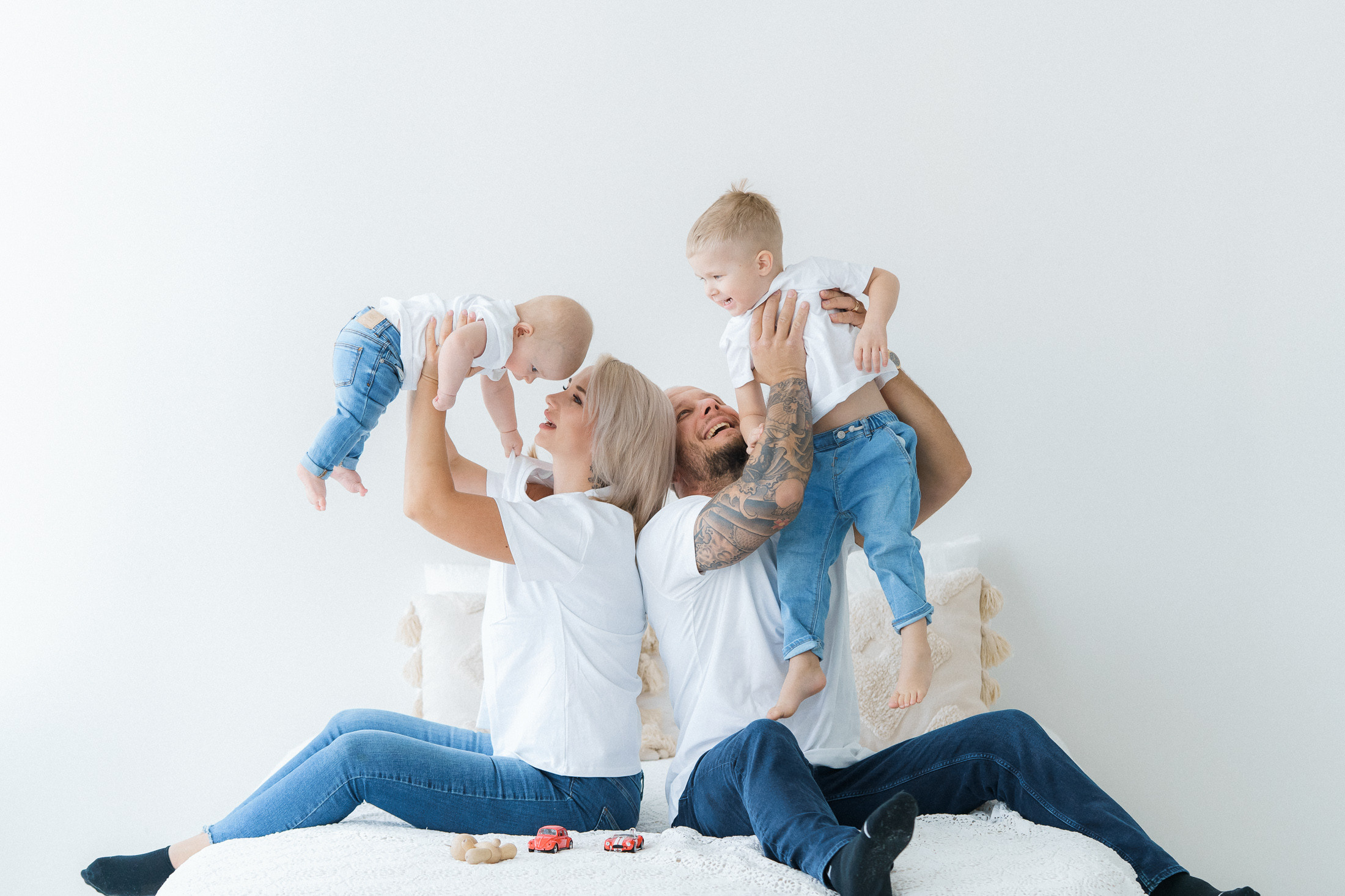 Perhekuvaus Helsingissä