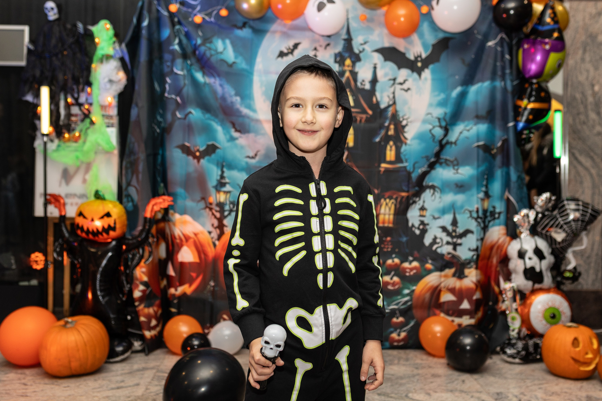 Leo dance studio Helloween 2025. Семейный и детский фотограф в Варшаве Мила Бобровская